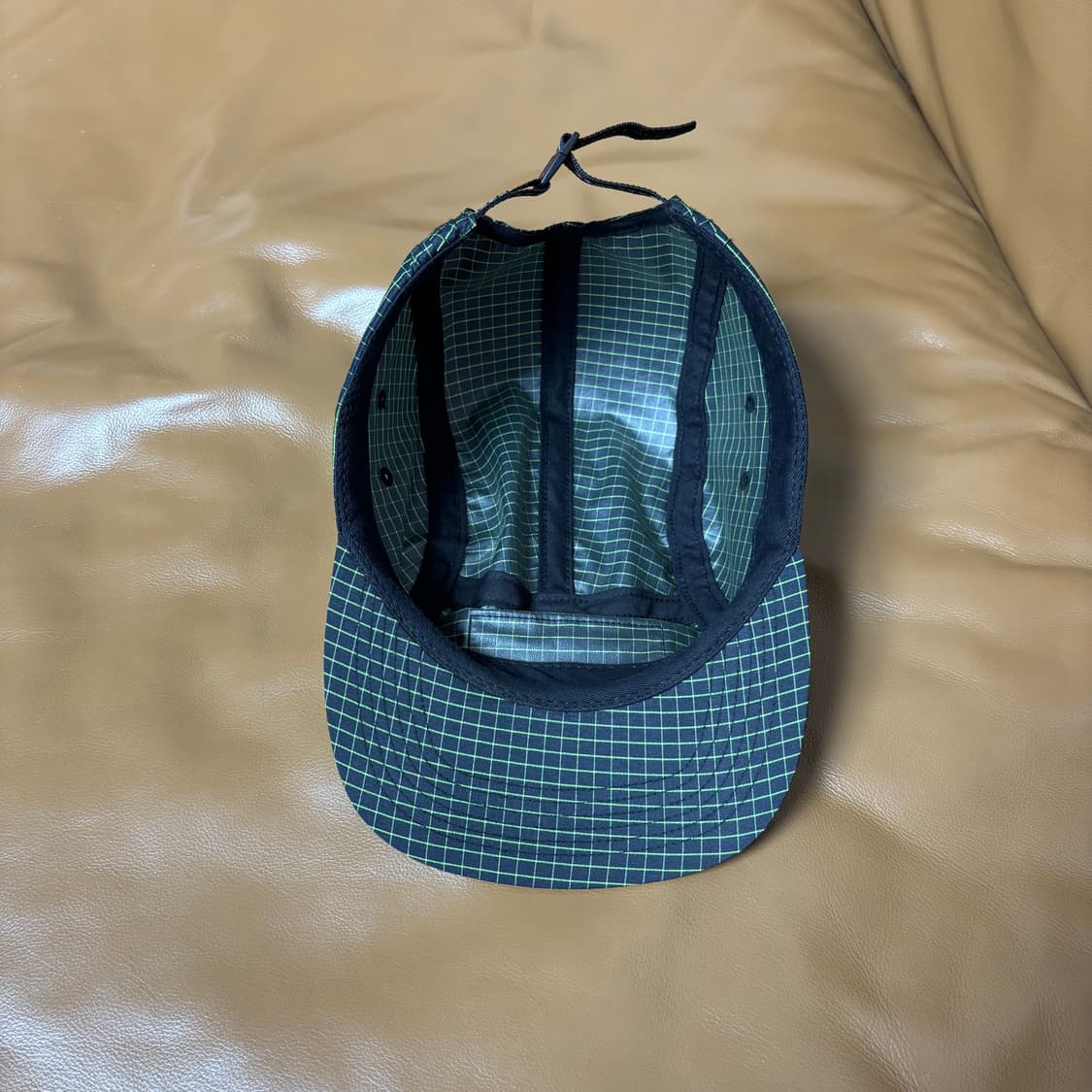 Supreme 슈프림 캠프캡 모자 (Ripstop Black Green) 상품이미지6