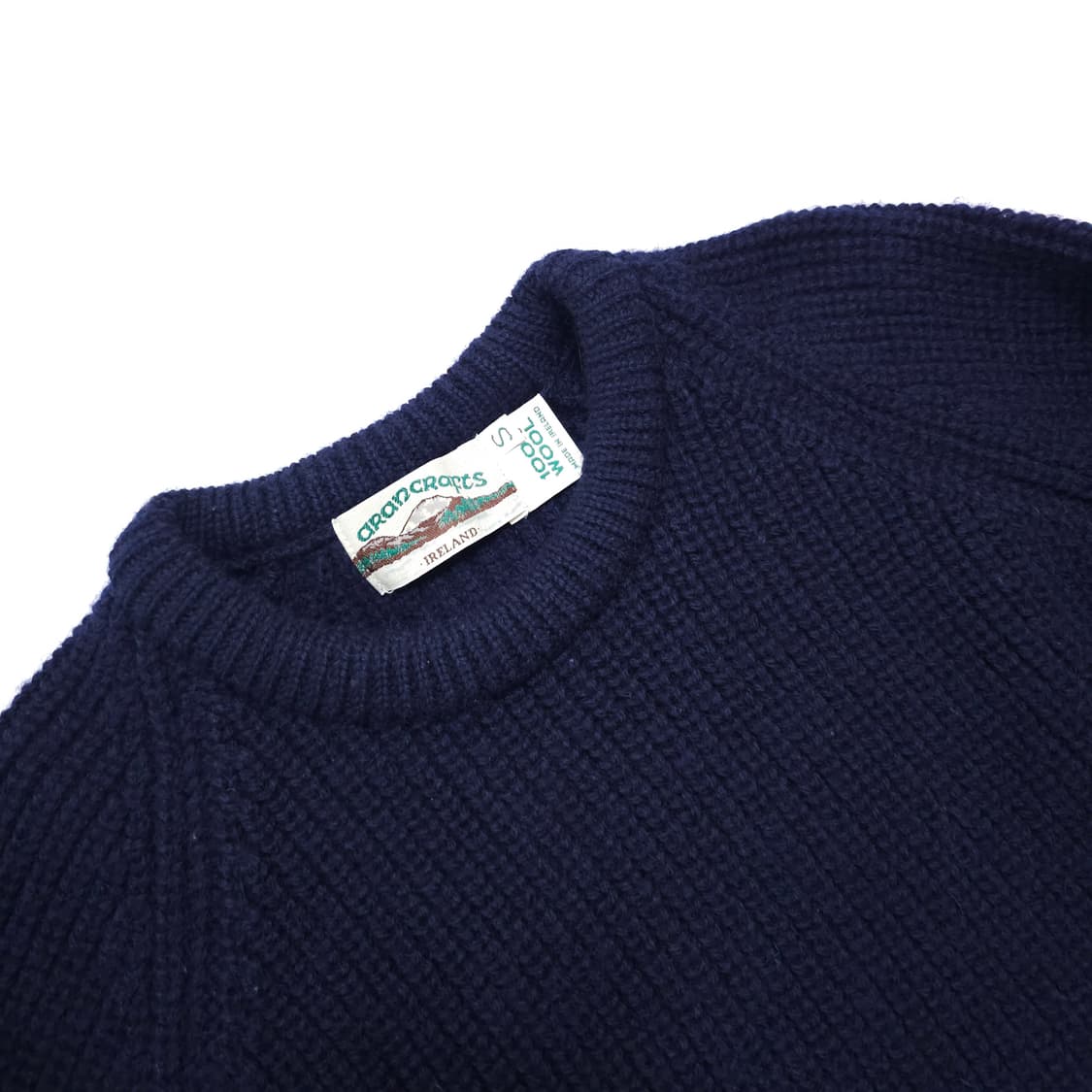 아란크래프트 피셔맨 니트 네이비 상품이미지2