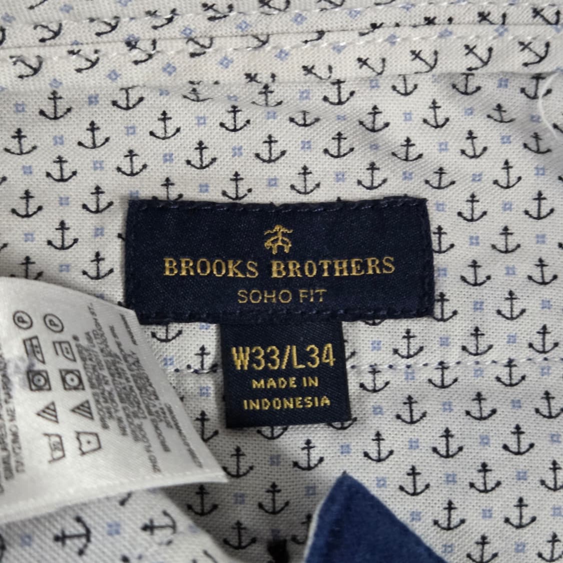 브룩스브라더스 린넨 블랜드 팬츠 33/34 상품이미지4