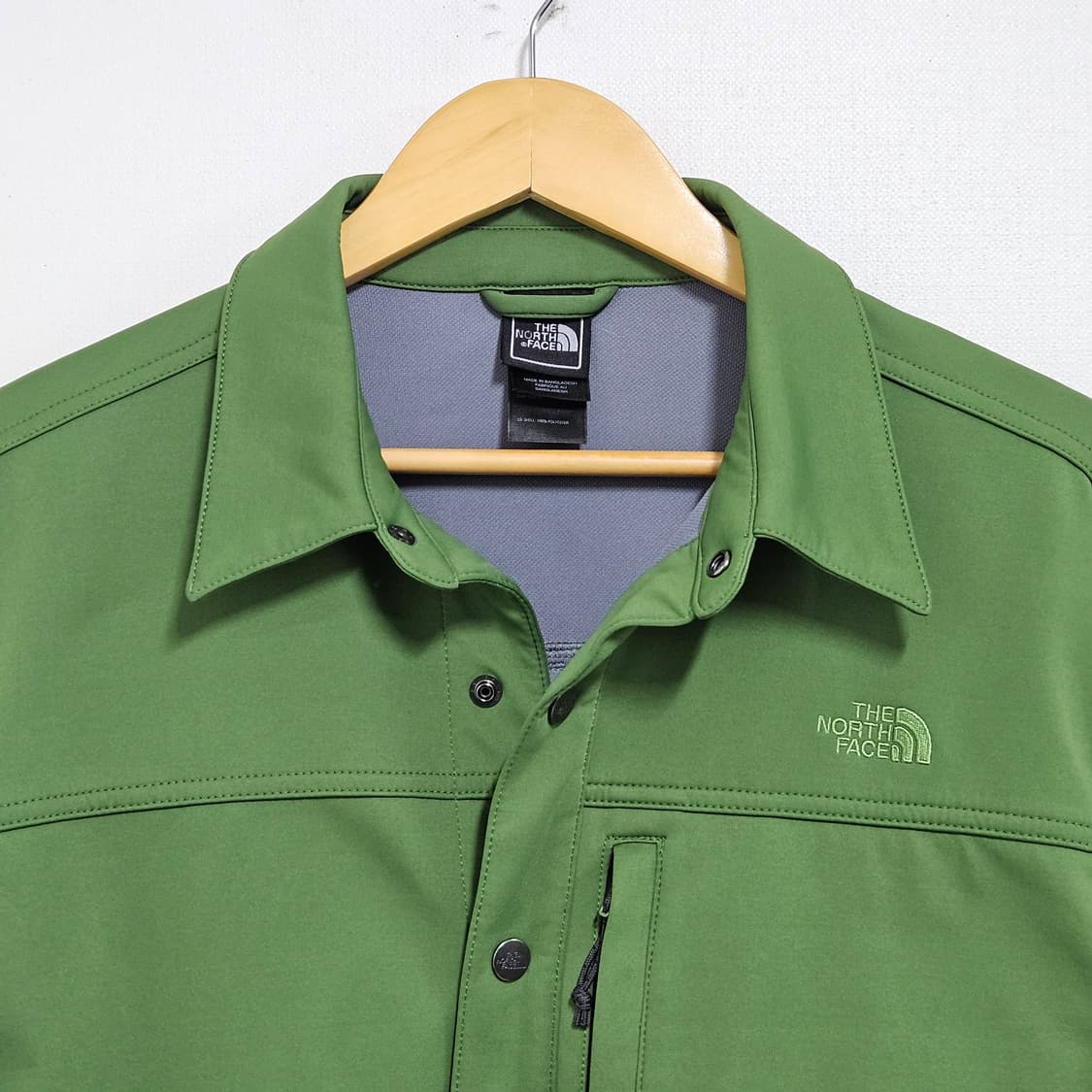 95-100) 노스페이스 말차 그린 셔츠자켓 상품이미지4