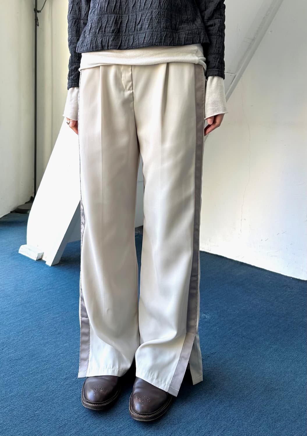 High gauge side line design easy trouser 상품이미지7