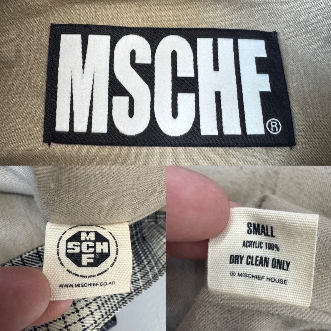 미스치프 스테이션 체크 자켓 상품이미지10