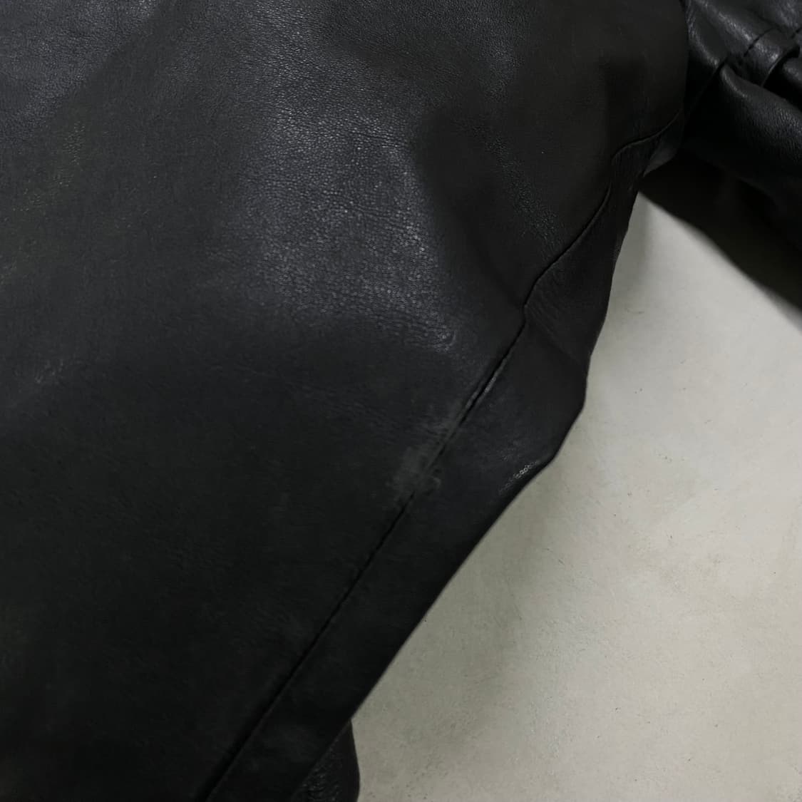 빈티지 가죽 롱코트 50 실측 XL 상품이미지7