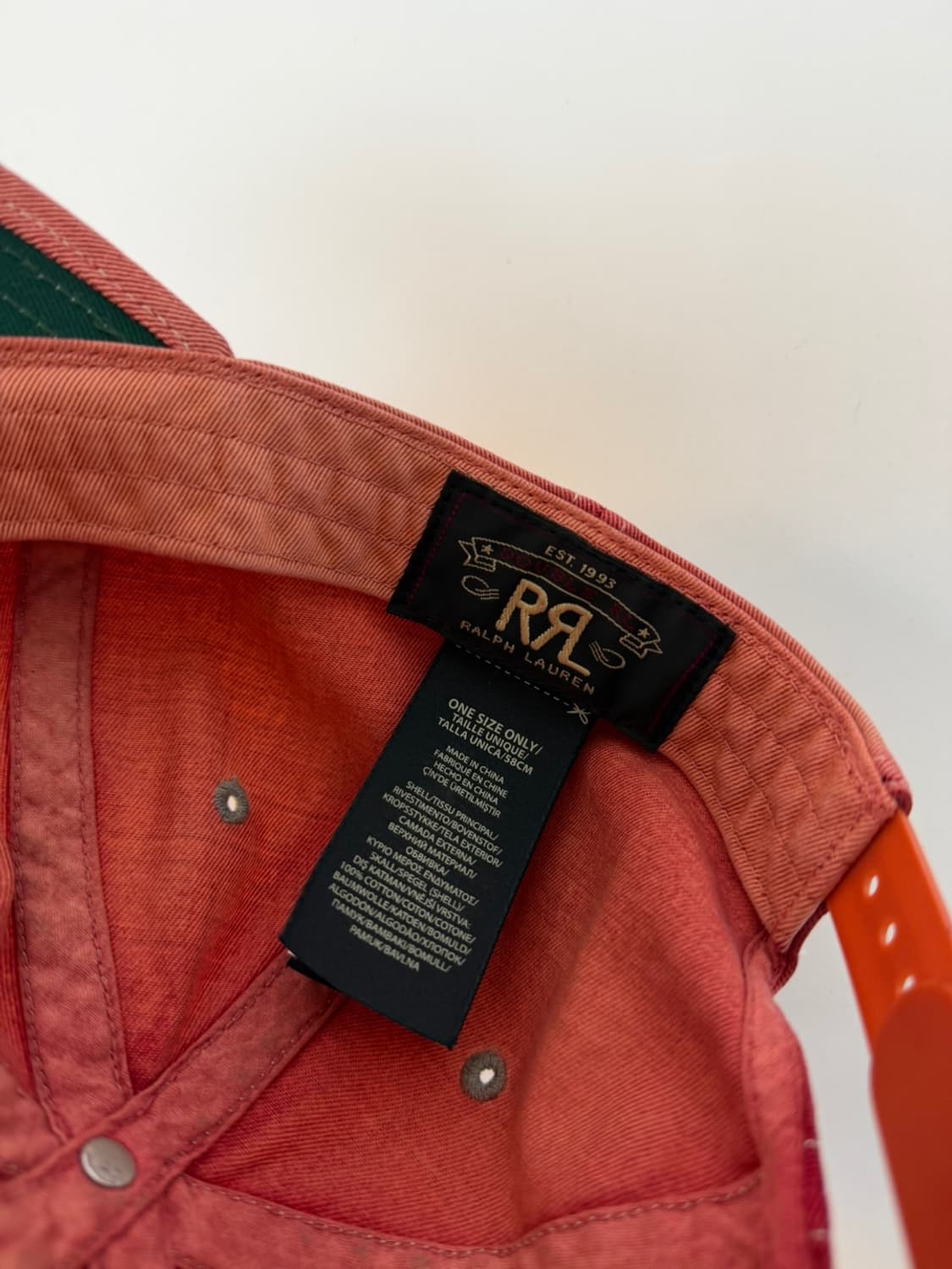 더블알엘 RRL 윙 로고 캡 상품이미지8