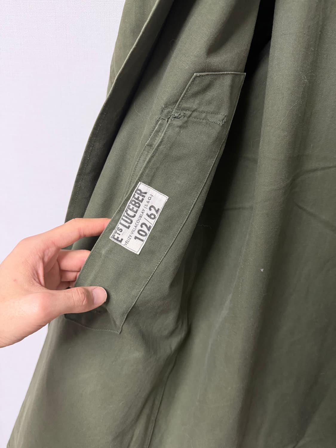 60–70s French Army M64 Rain Coat 상품이미지8