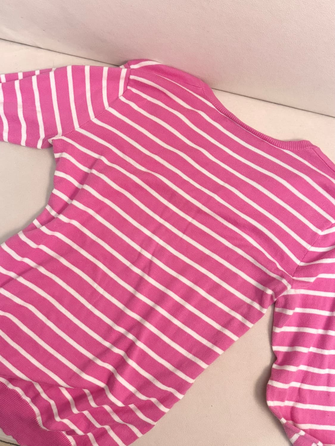 폴로 Polo 브이넥 니트 핑크 상품이미지2