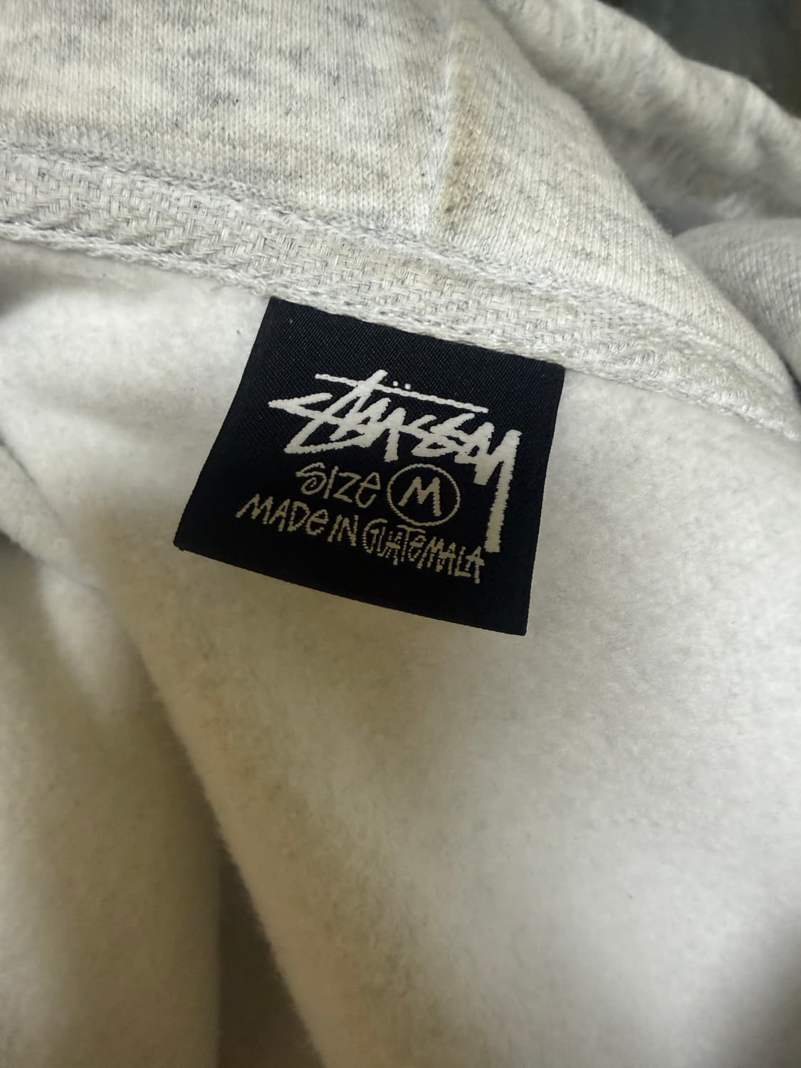 스투시 베이직 후드집업 에쉬헤더 상품이미지4