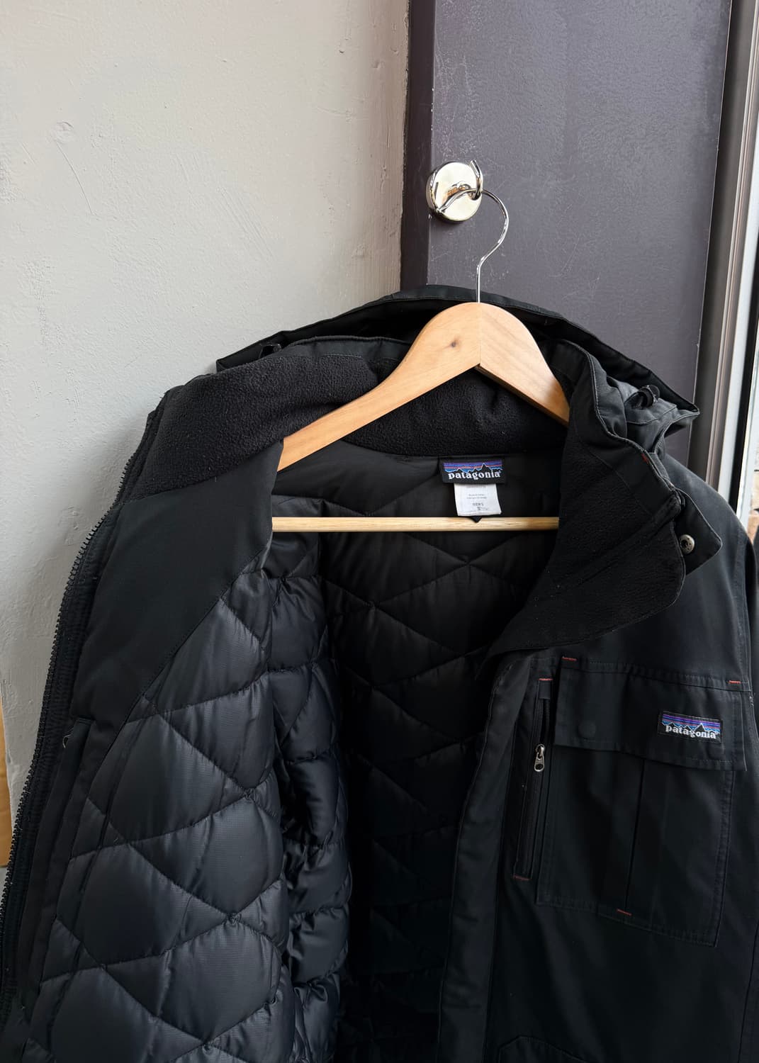 S/ 파타고니아 구스다운 후디드 패딩 자켓 상품이미지6
