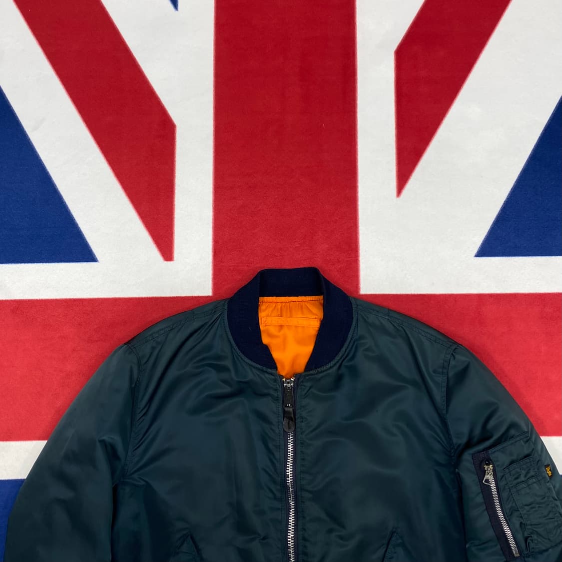 알파인더스트리 ma-1 항공점퍼 L  상품이미지3