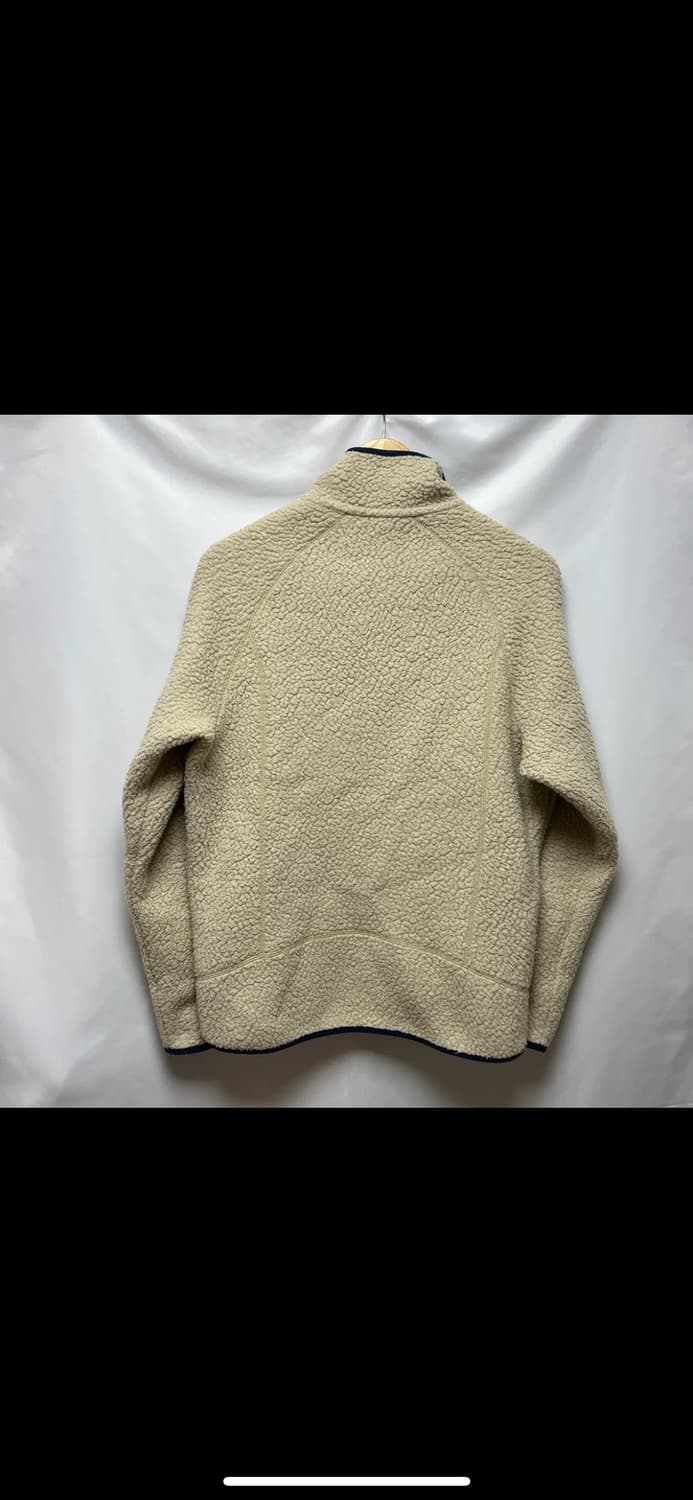 [정품/M] 파타고니아 클래식 레트로 아이보리 플리스 후리스 자켓 상품이미지5