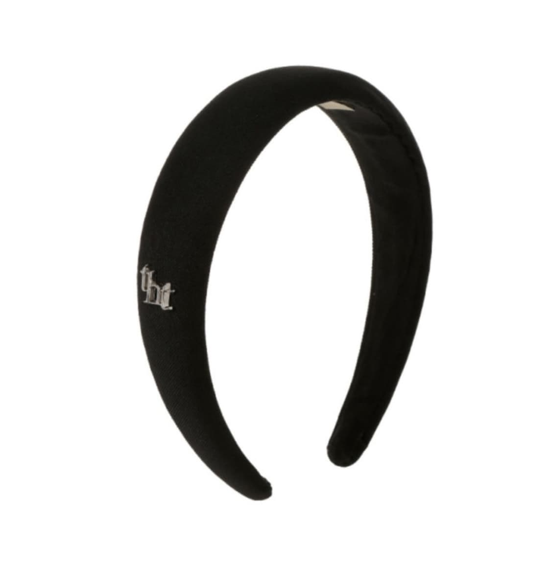 쓰리타임즈 로고 프림 헤어밴드 머리띠 블랙 상품이미지1