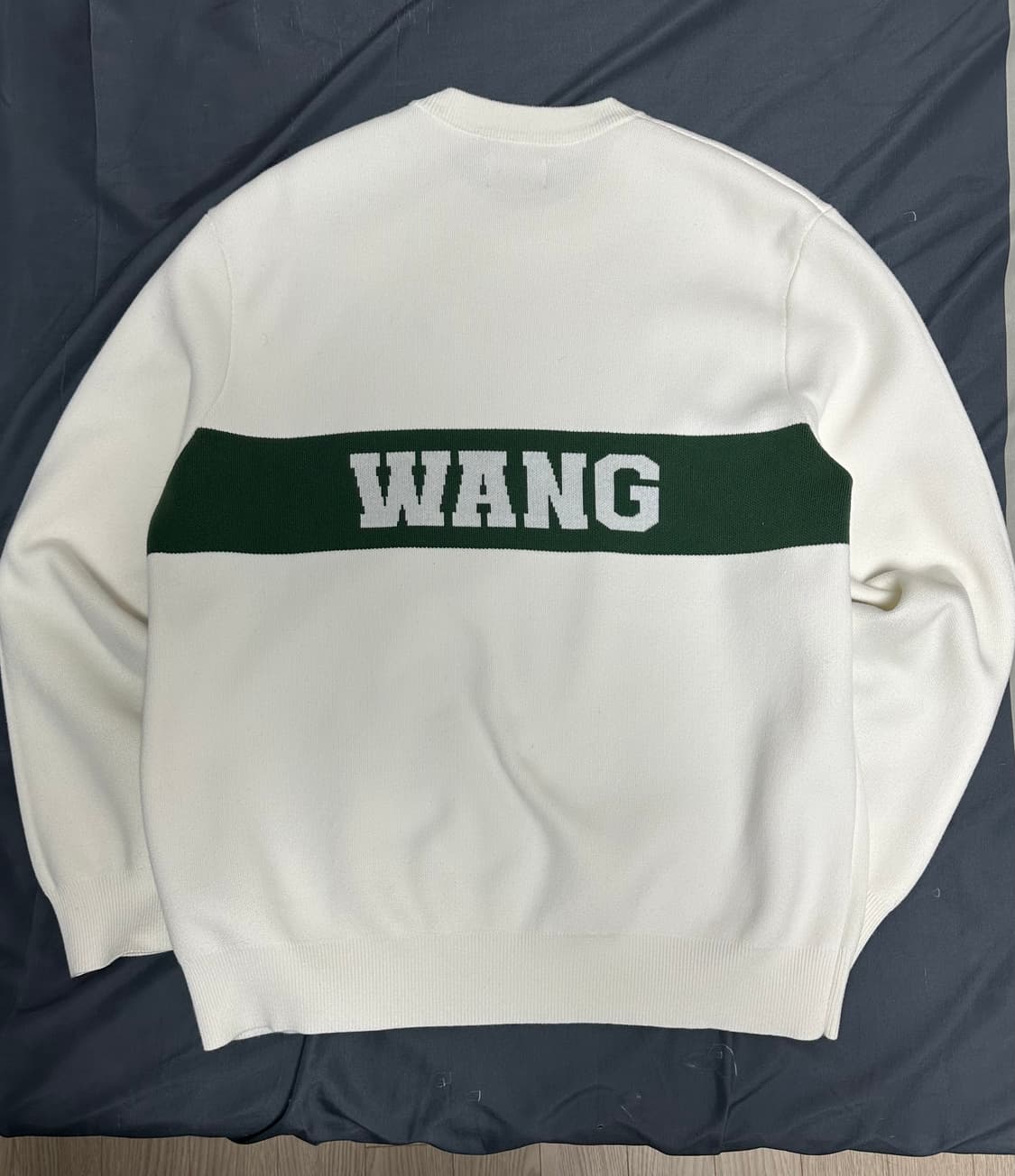 22FW 골프왕 컬리지 로고 니트 스웨터 상품이미지2