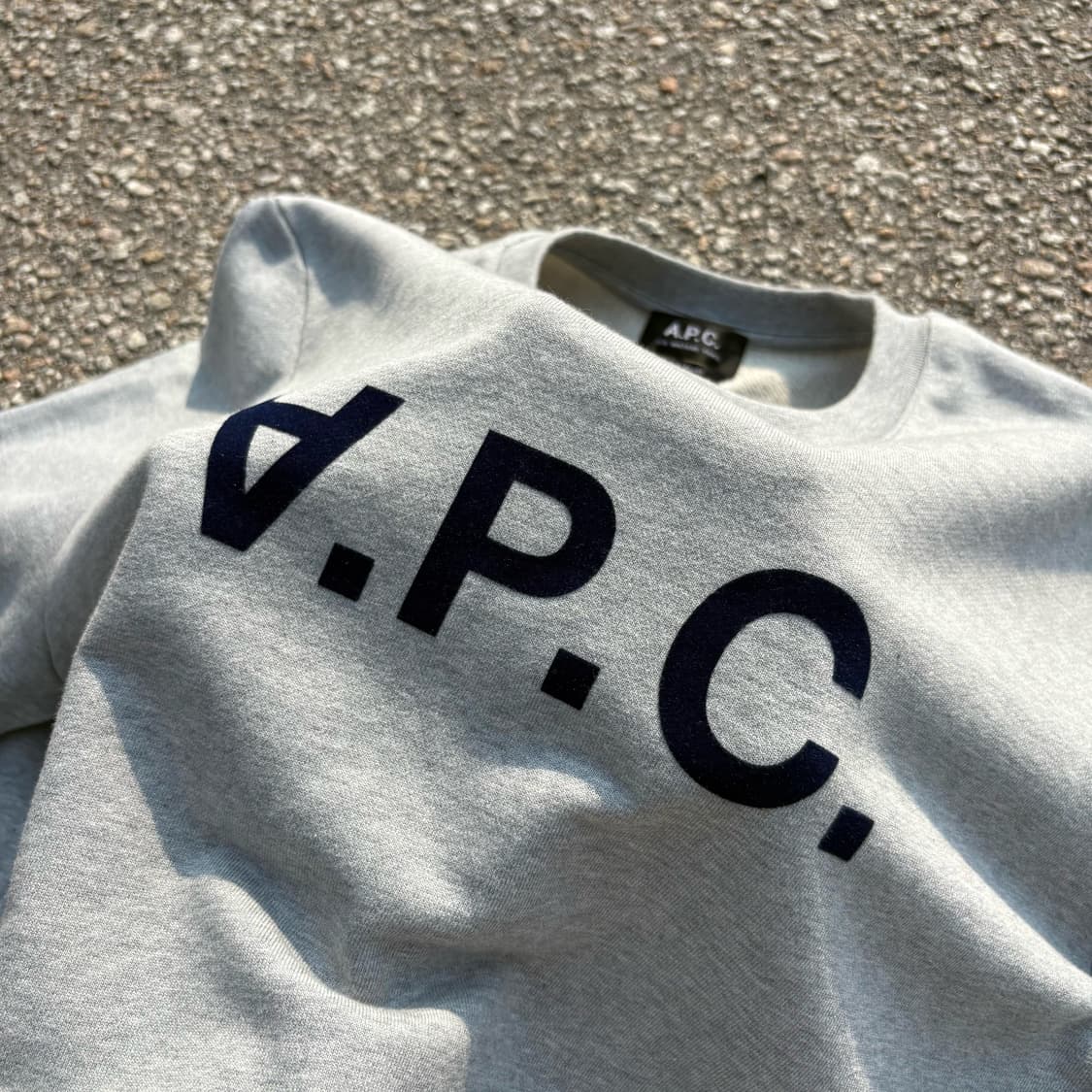A.P.C 아페쎄 스펠로고 스웻셔츠 상품이미지3