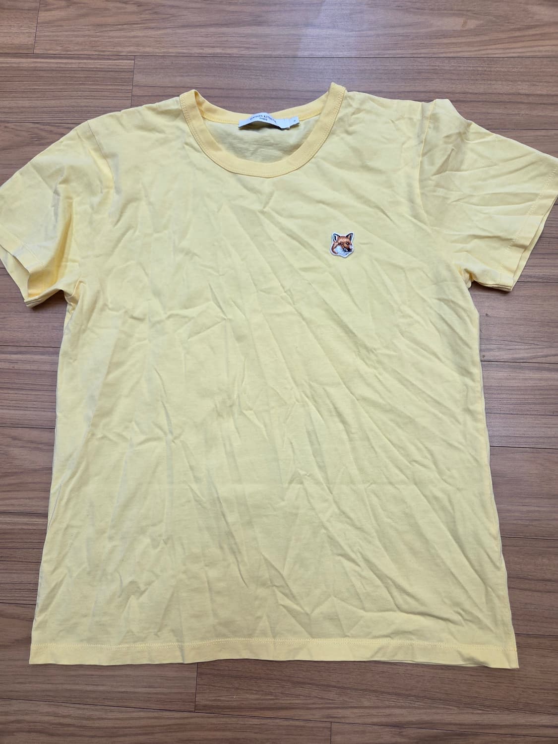 메종키츠네 반팔 티셔츠라서 퀄리티 좋습니다. 100% 면 재질이라서 부드 상품이미지1