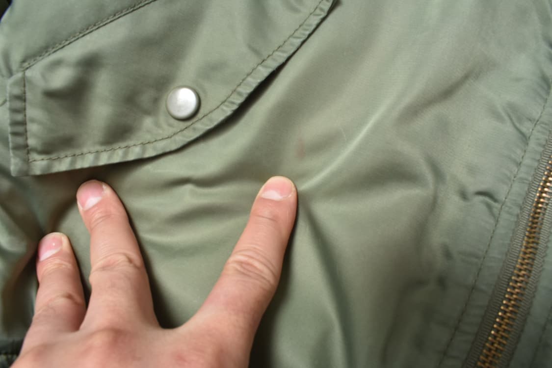 90S 알파인더스트리 MA-1 항공점퍼 XL N3235 상품이미지9