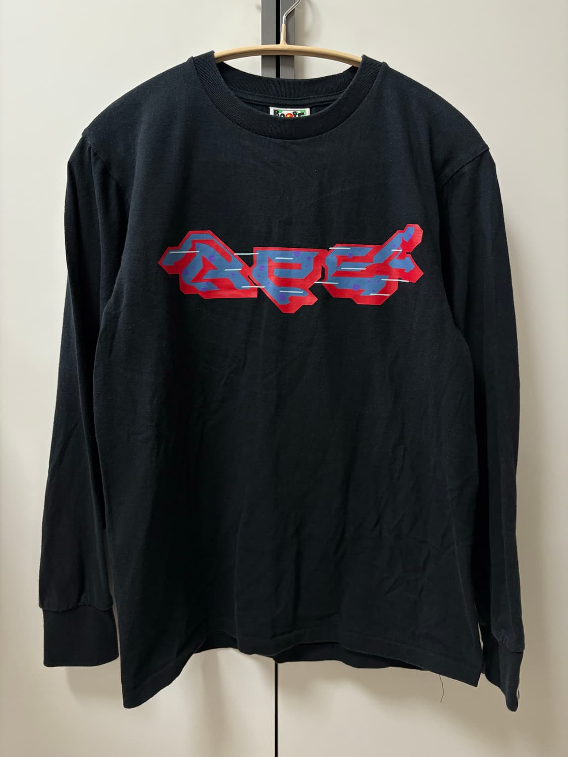 BAPE Ape Logo L/S Tee (S size) 상품이미지4