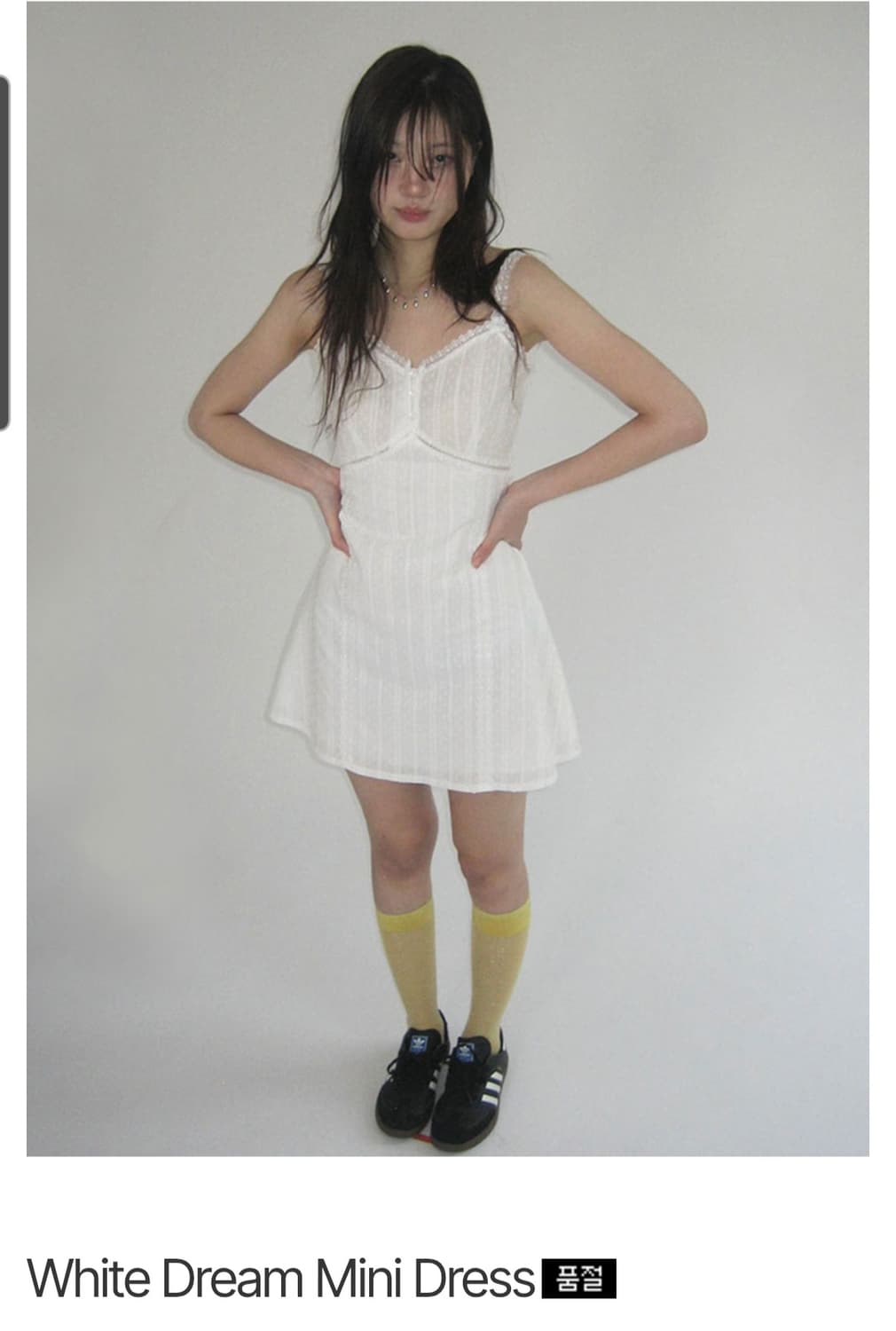 루루서울 White Dream Mini Dress 상품이미지2