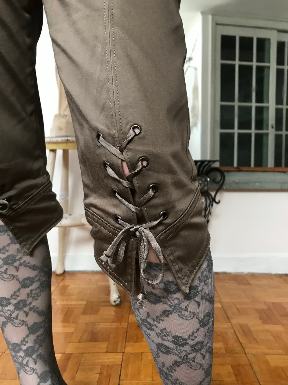 vintage lace up pants (28inch) 상품이미지6