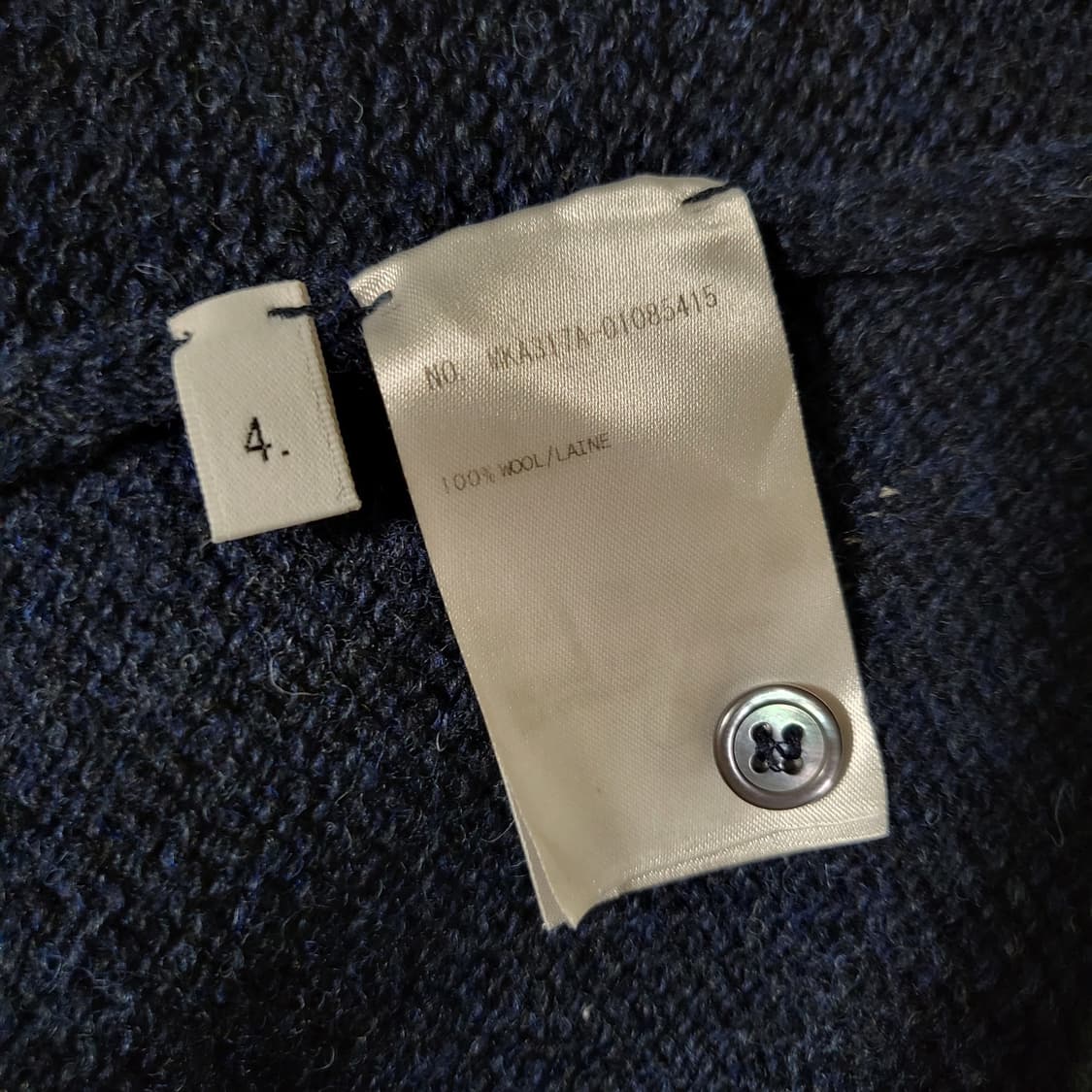 [정품] 4 / 톰브라운 사선완장 셰틀랜드 니트 상품이미지5