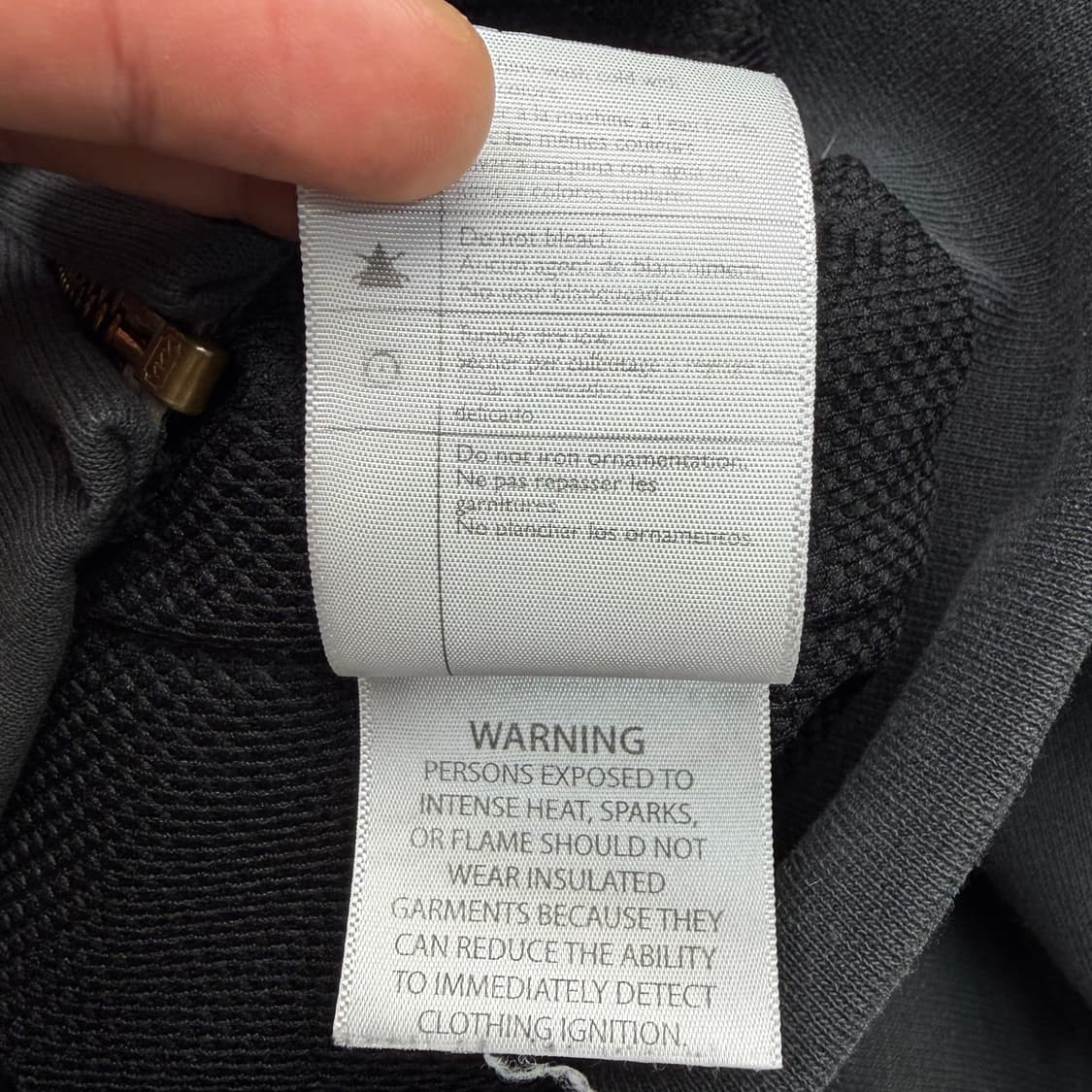 칼하트 레인 디펜더 차콜 블랙 써멀 후드집업 S 상품이미지9