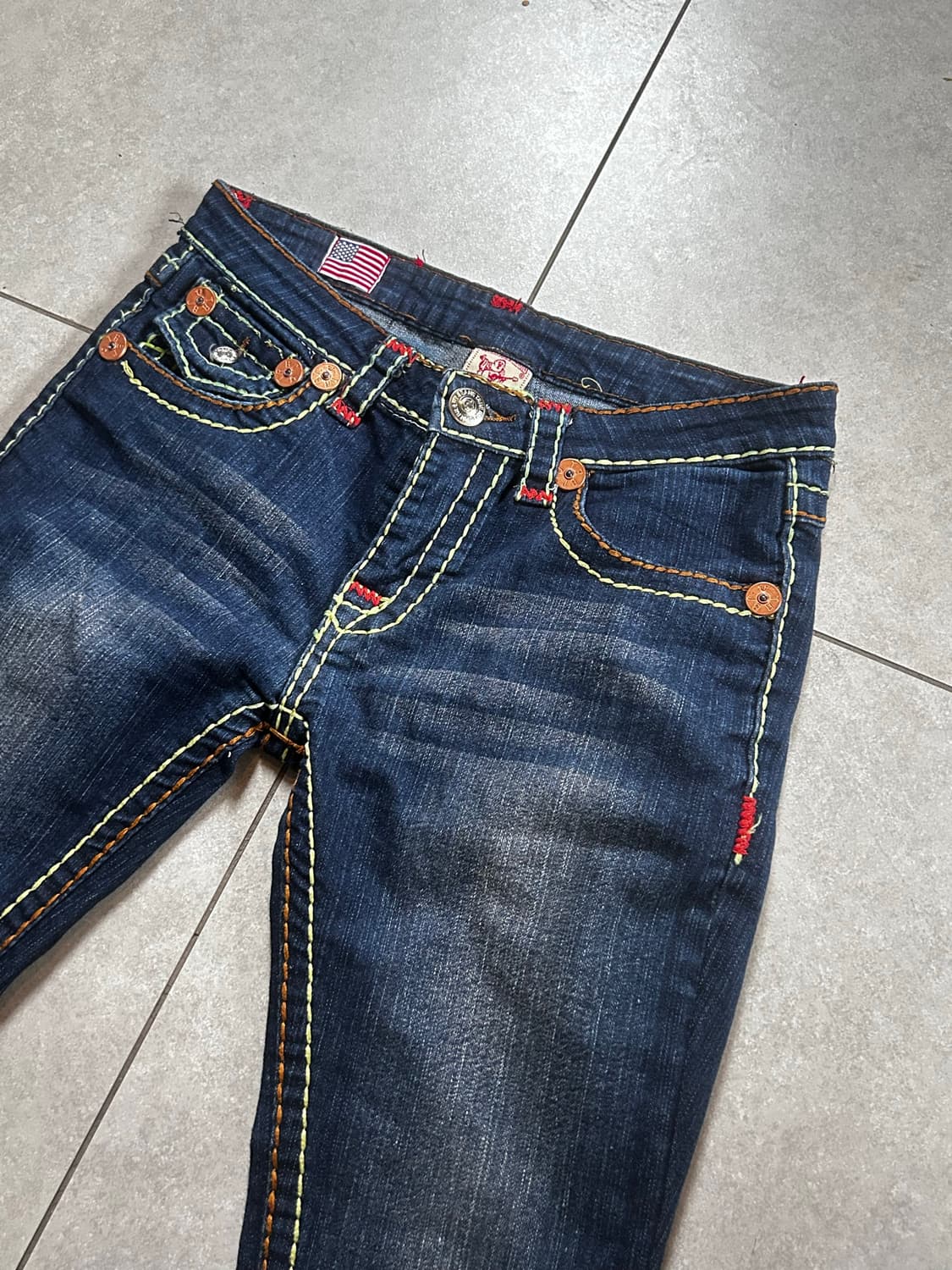 TrueReligion 스티치부츠컷팬츠 28 상품이미지4