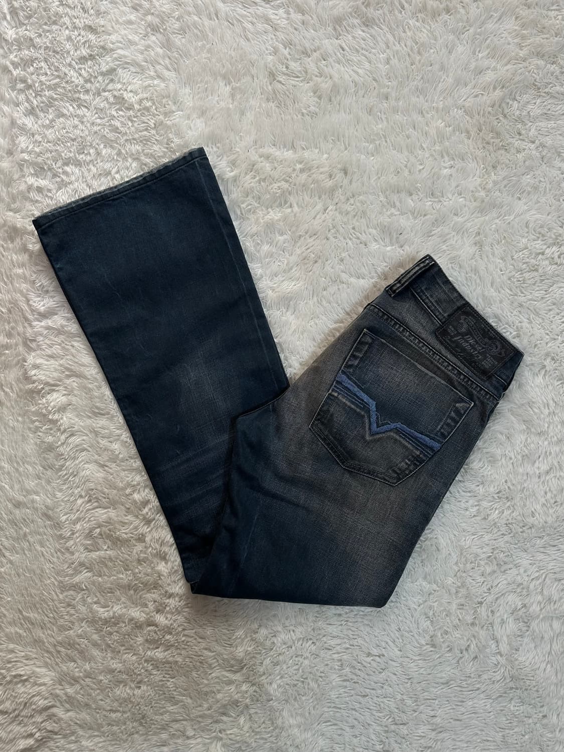 Diesel Zathan 워싱 부츠컷 데님 W29 상품이미지1