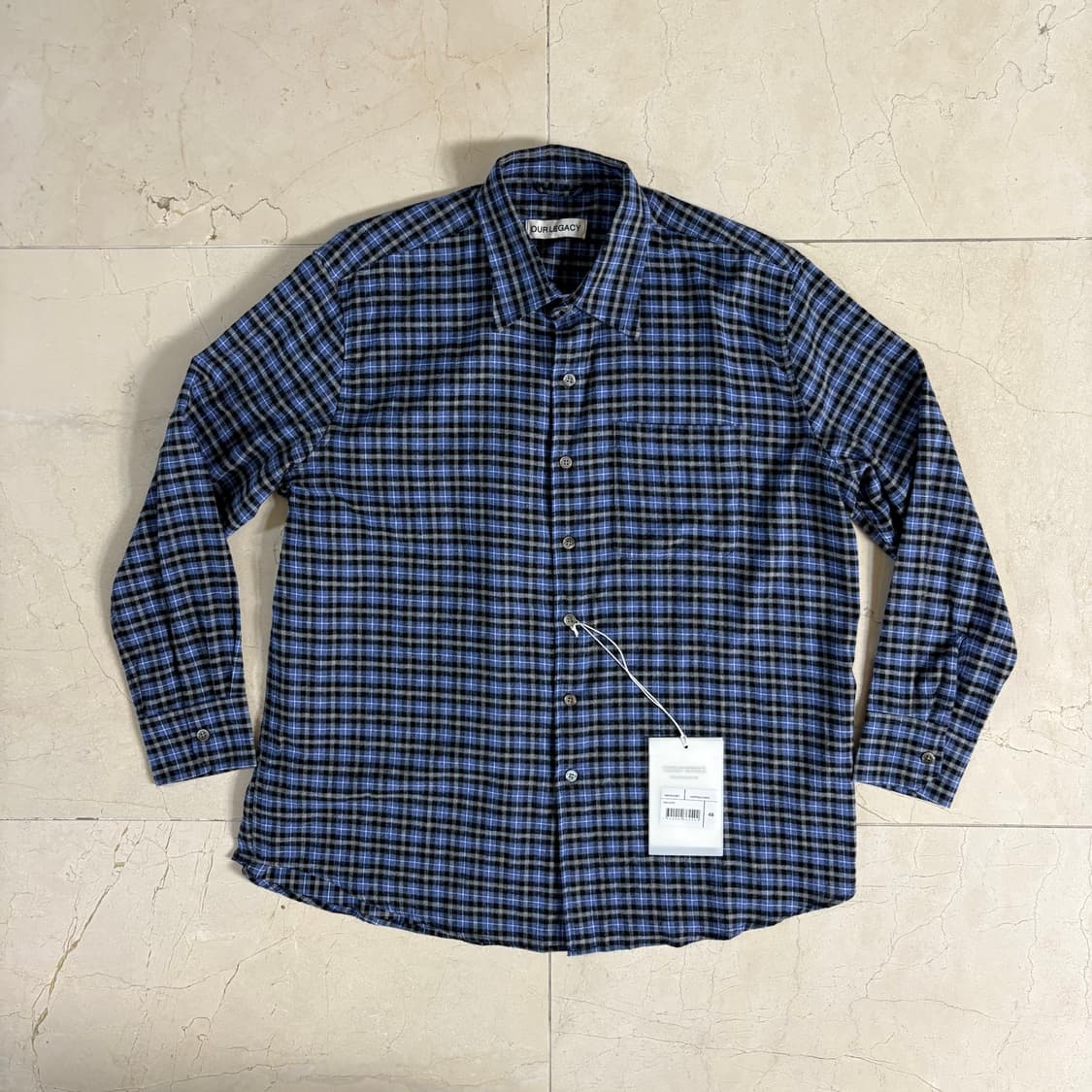 Our Legacy Above Shirt Cantrell Check 상품이미지1