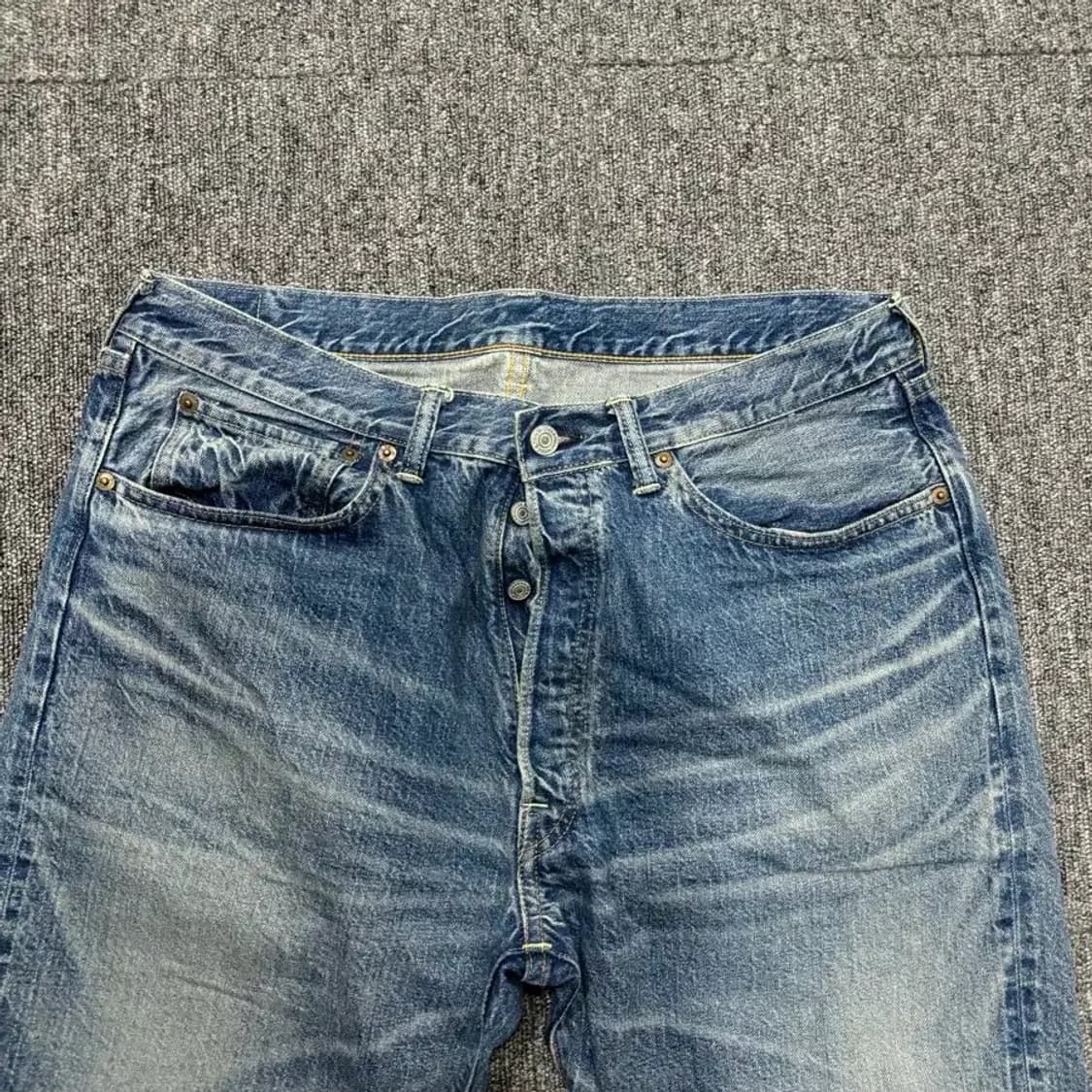 웨어하우스 1101 슈퍼빈티지 세컨핸즈 라이트 인디고 상품이미지1