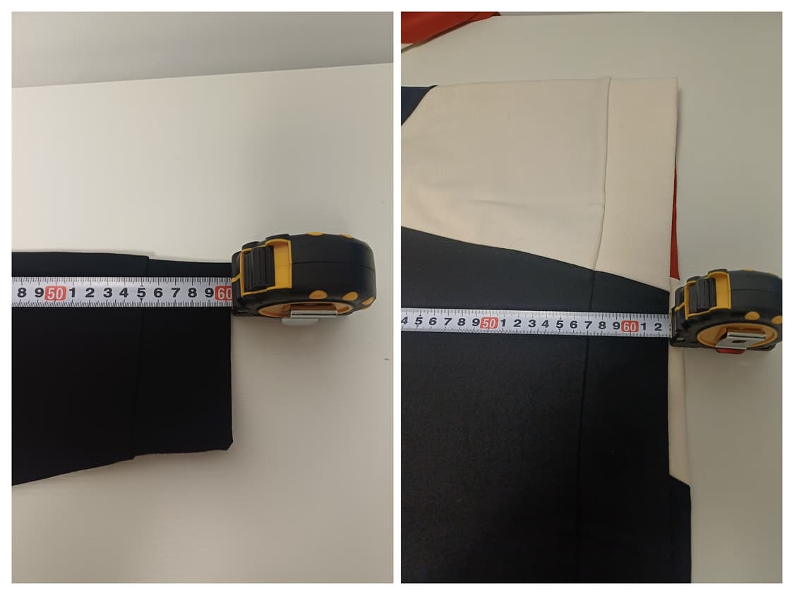 [100] SYSTEM 시스템 옴므 기하학 컬러블록 세미오버 맨투맨 상품이미지7