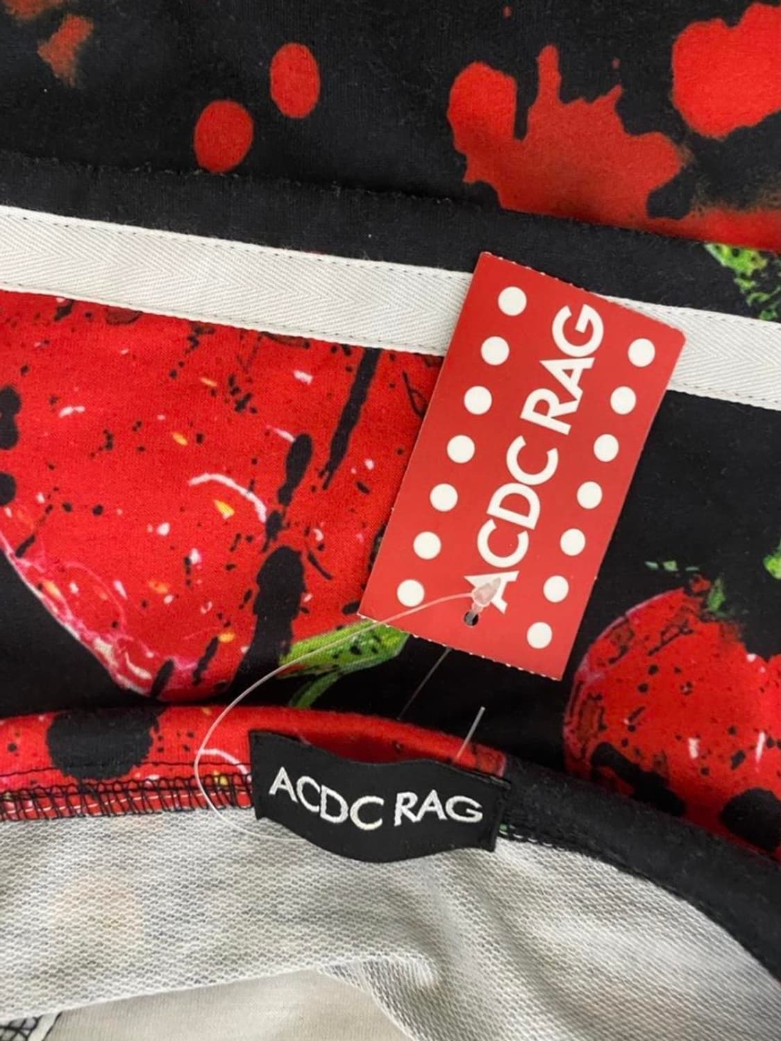 acdc rag 딸기 세일러 긴팔 티셔츠 세라복 지뢰계 | 후루츠패밀리