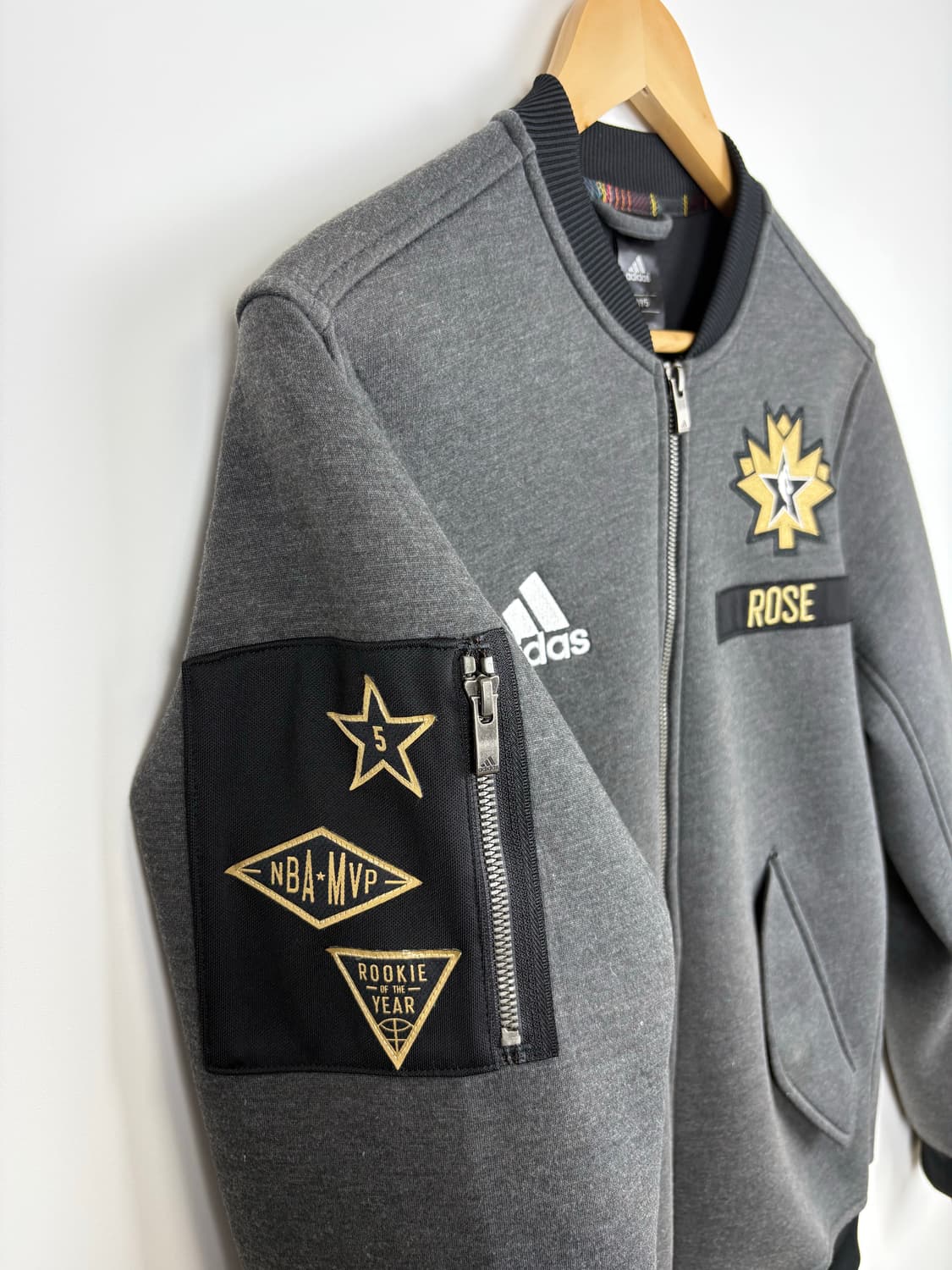 아디다스 NBA 올스타 데릭 로즈 온 코트 웜업 재킷 상품이미지2