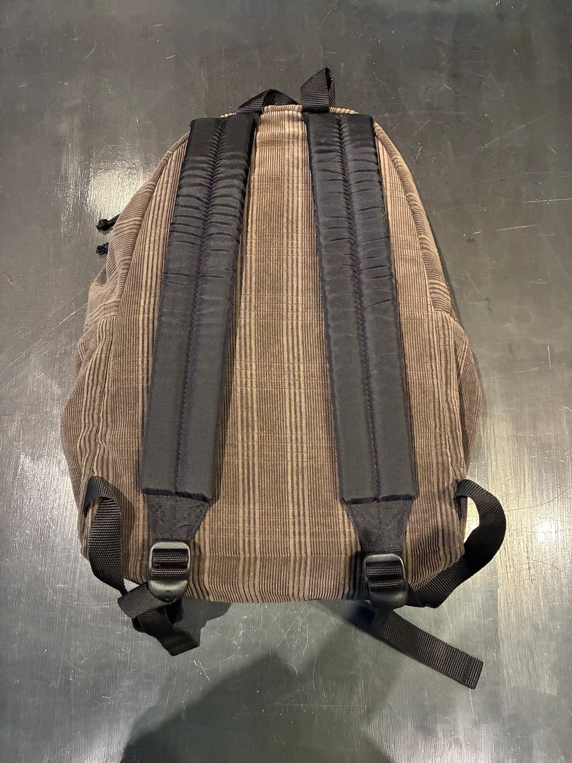 이스트팩 코듀로이 백팩 브라운 모리걸 갸루 상품이미지3