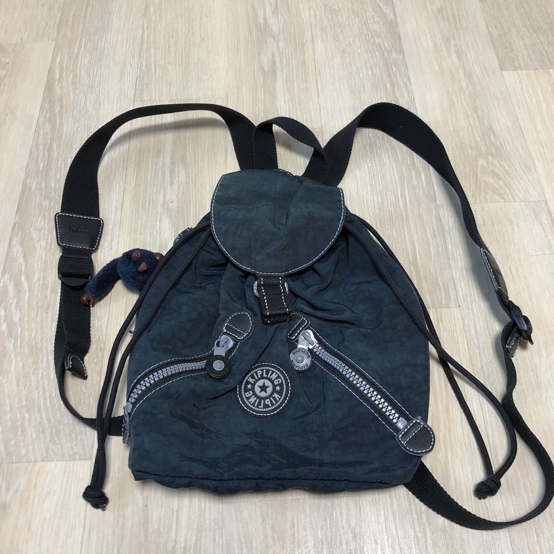 (ONE SIZE) 키플링 KIPLING 미니 복조리 백팩 네이비 가방 상품이미지1