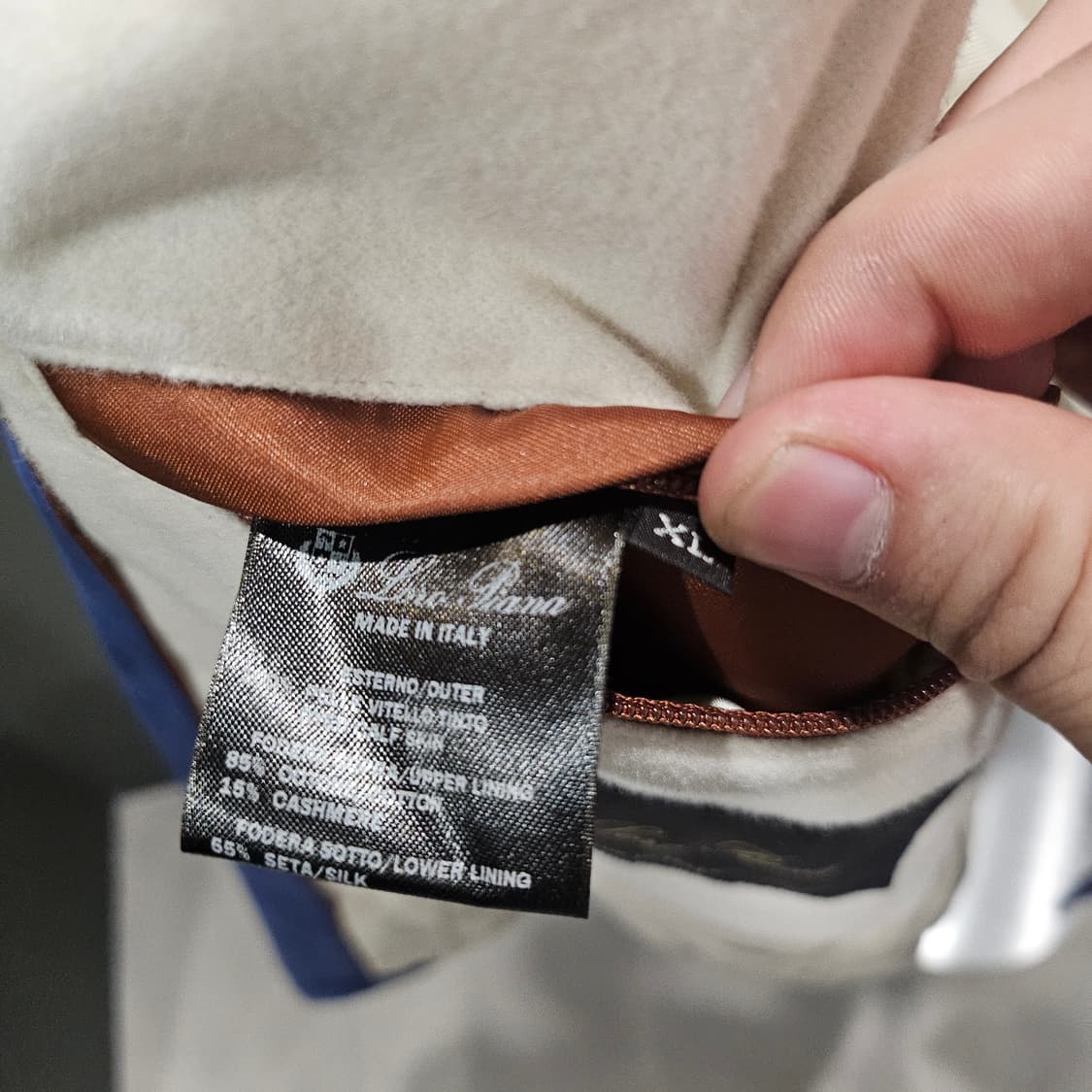 로로피아나 램스킨스웨이드 로어드 셔츠자켓 상품이미지6