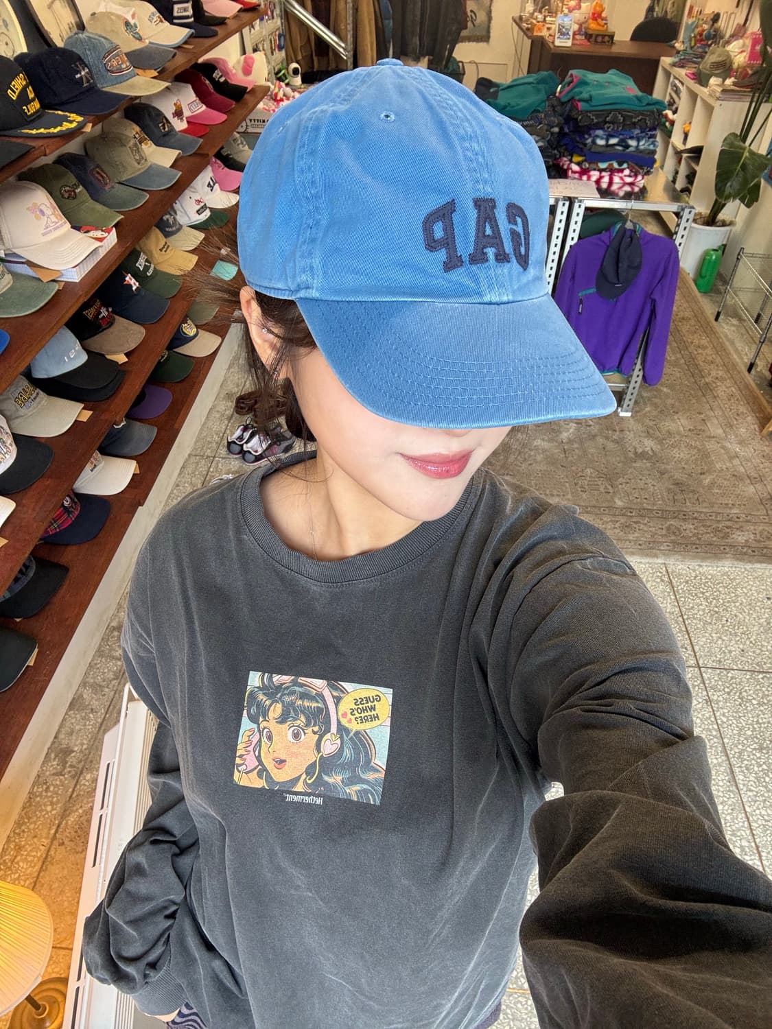 갭 빈티지 볼캡 상품이미지1