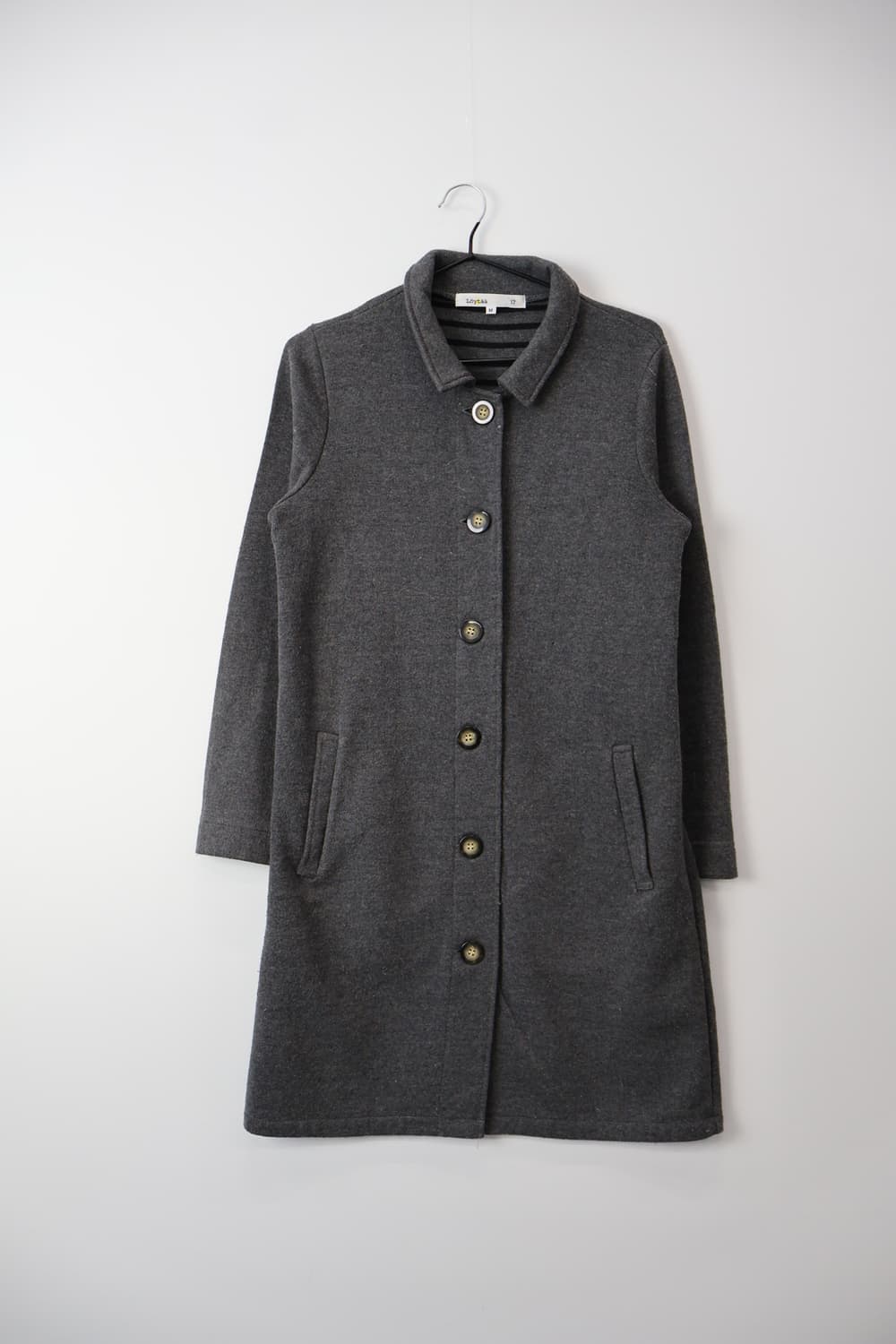 jpn Grey Single Breasted Cardigans 상품이미지4