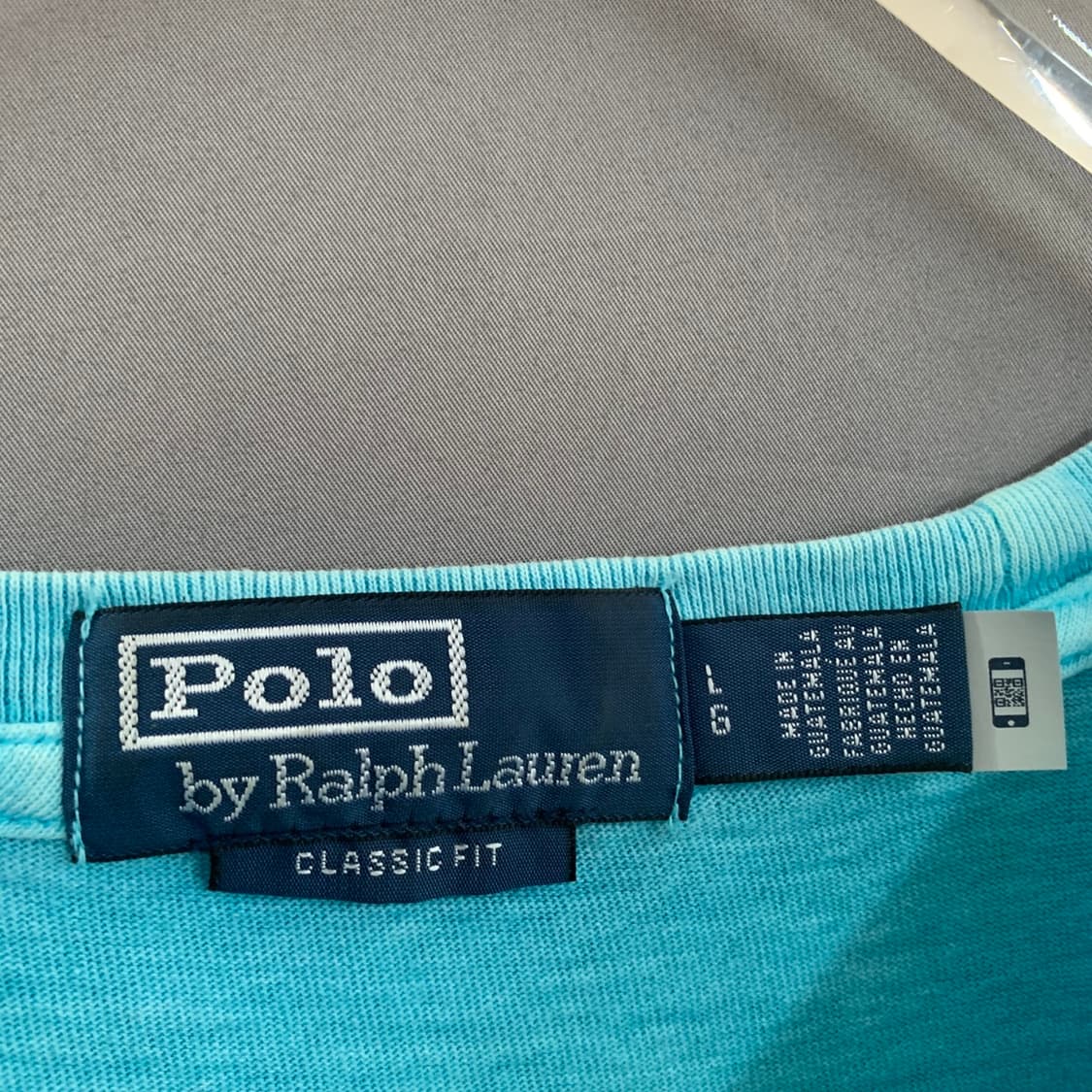 L 폴로랄프로렌 신형 QR택 클래식핏 서프 프린팅 워싱 반팔티 상품이미지5