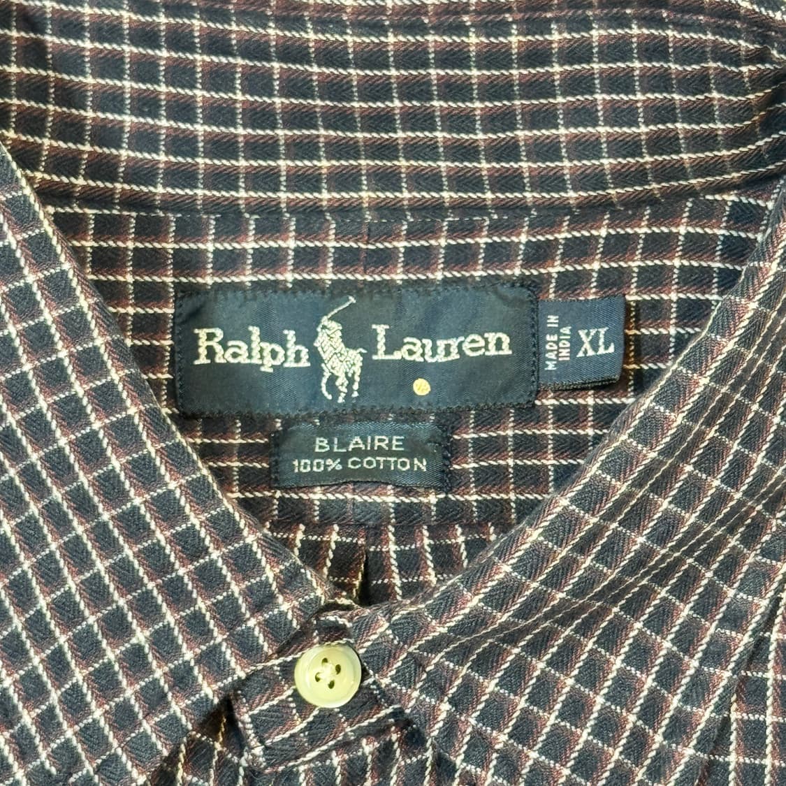 XL) 폴로 랄프로렌 클래식 원포켓 체크 셔츠 상품이미지6