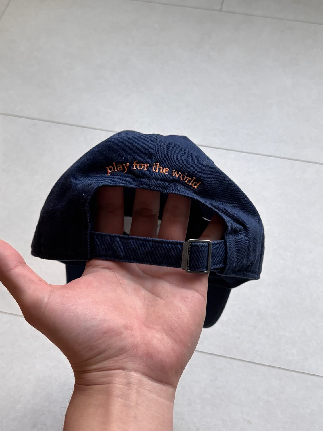 Nike Swarovski Custom cap navy 상품이미지3