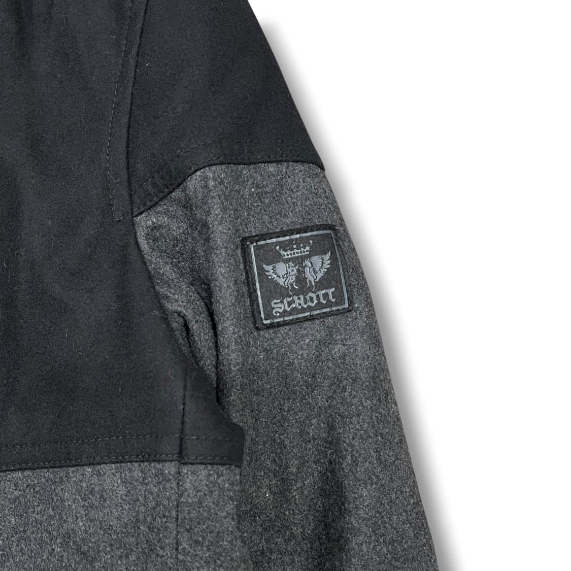 쇼트 하이넥 울 더블코트 s08568 상품이미지6