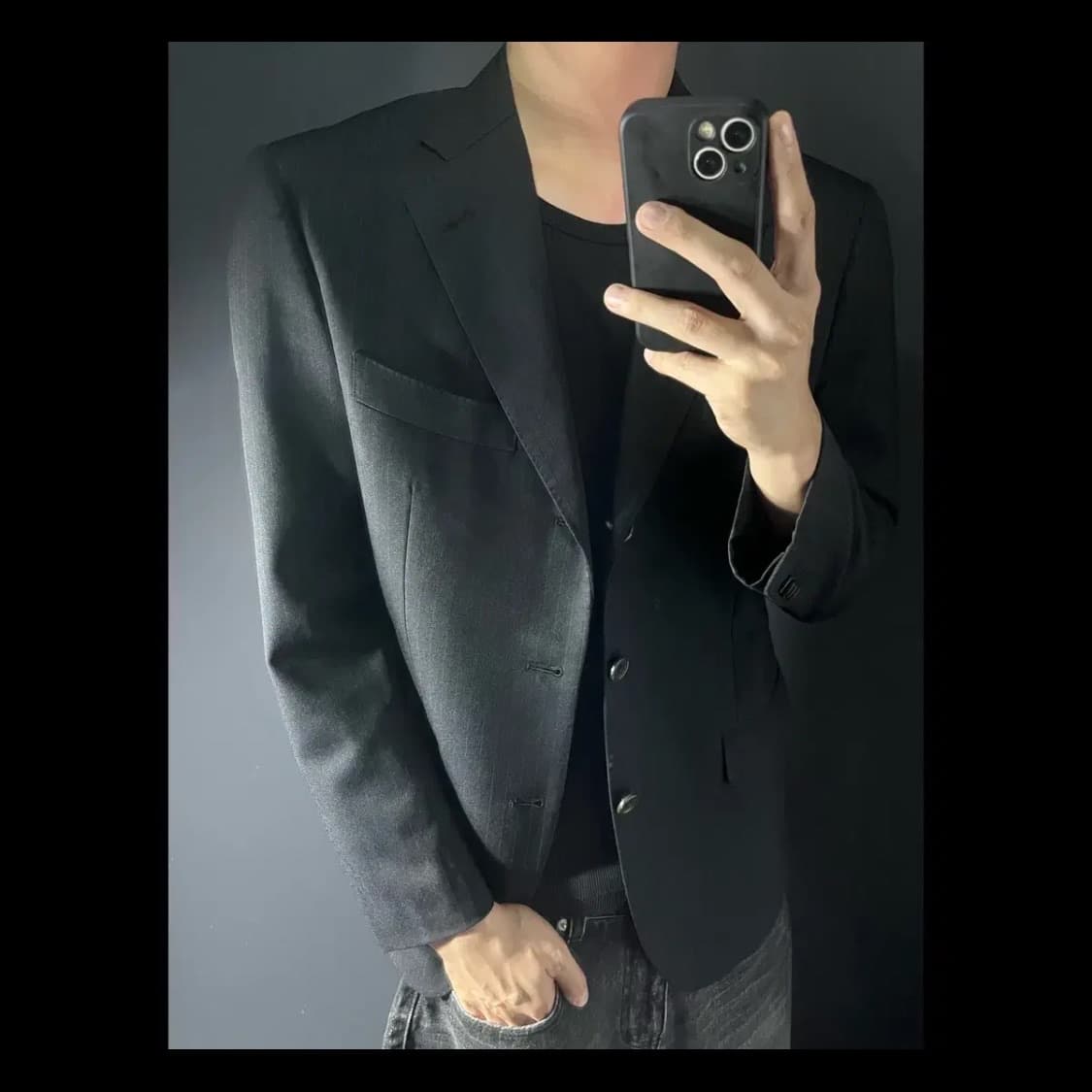 빈티지 울 블레이저 상품이미지2