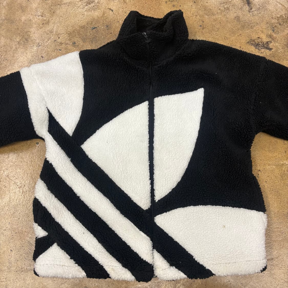 [정품/85,xs] 아디다스 쉐르파 플리스 자켓 b17 상품이미지3