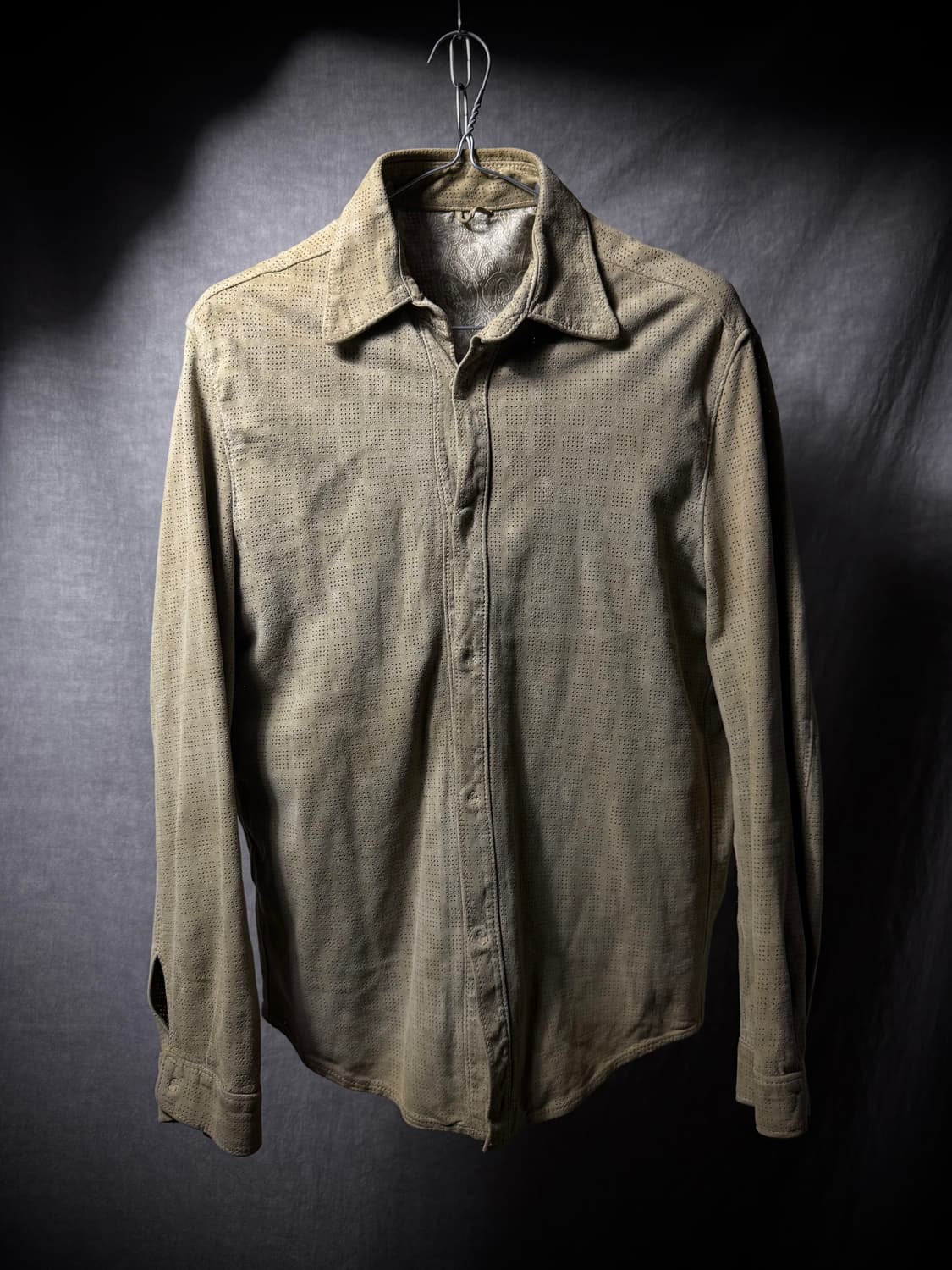 Giorgio Brato Punched Suede Shirt  상품이미지3