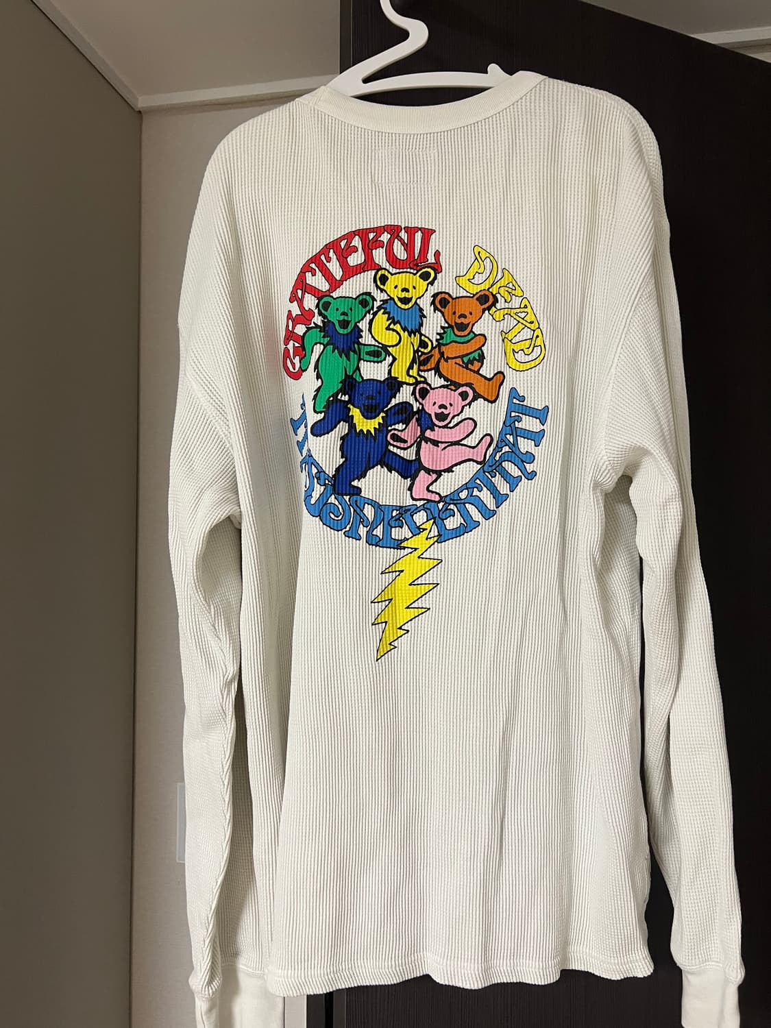 디스이즈네버댓 그레이트풀데드 와플 긴팔티 상품이미지5