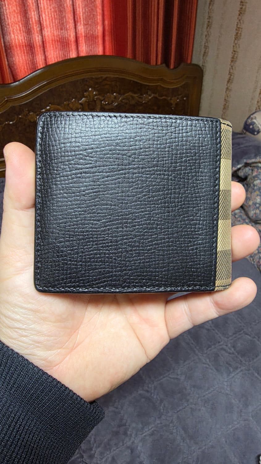 (정품) 버버리 하우스체크 반지갑/40397371/개인/팝니다. 상품이미지5