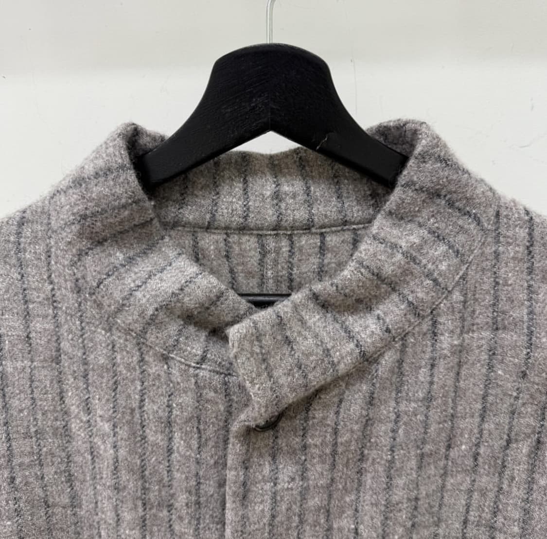 Bergfabel (베르그파벨) 스트라이프 울 코트 상품이미지3