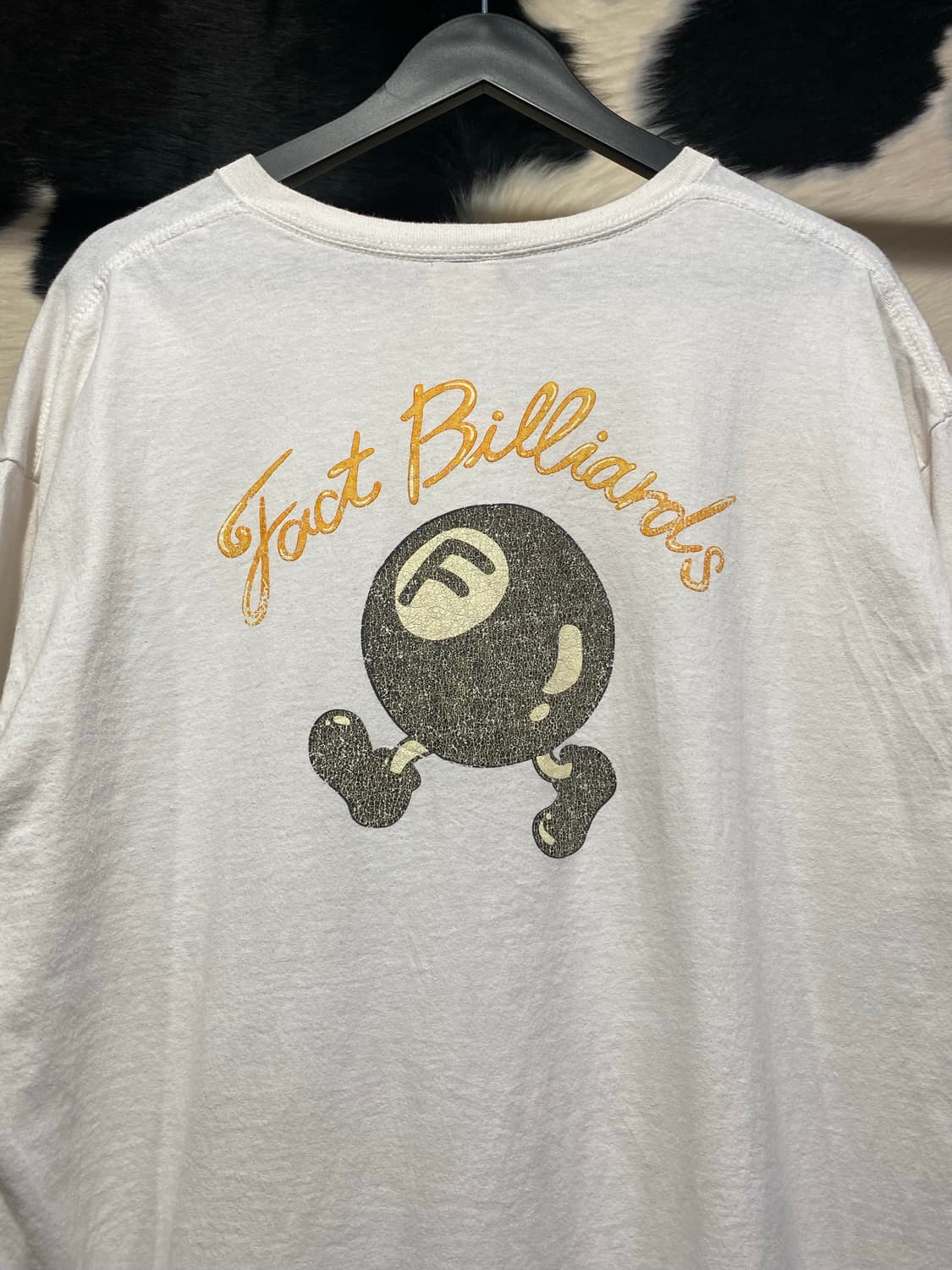 Cooper 팔볼 프린팅 디테일 반팔 티셔츠 상품이미지5