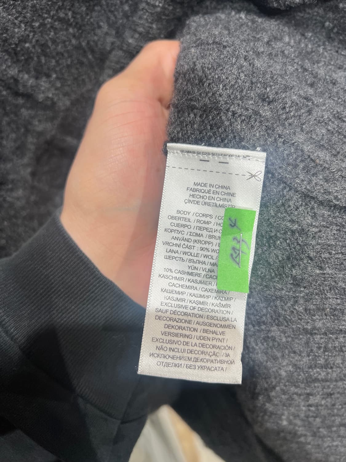 Polo Ralph Lauren 폴로 랄프로렌 울 캐시미어 꽈배기 니트 상품이미지4