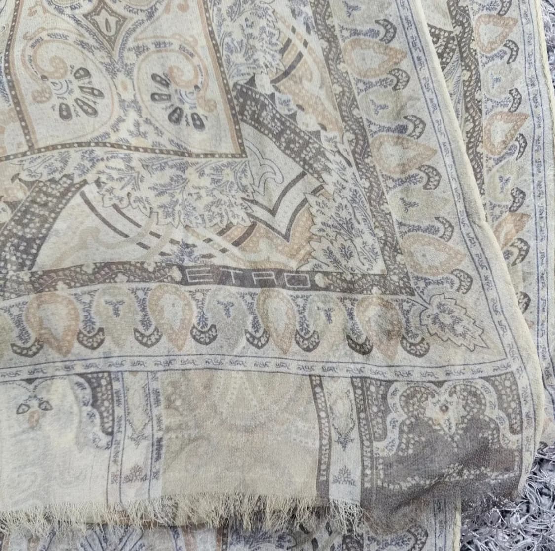 에트로 실크 스카프 상품이미지5