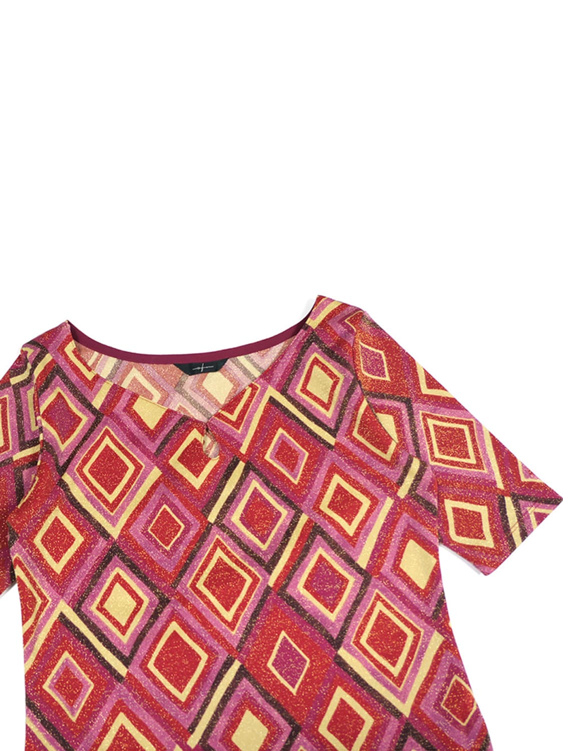 glitter diamond pattern top 상품이미지3